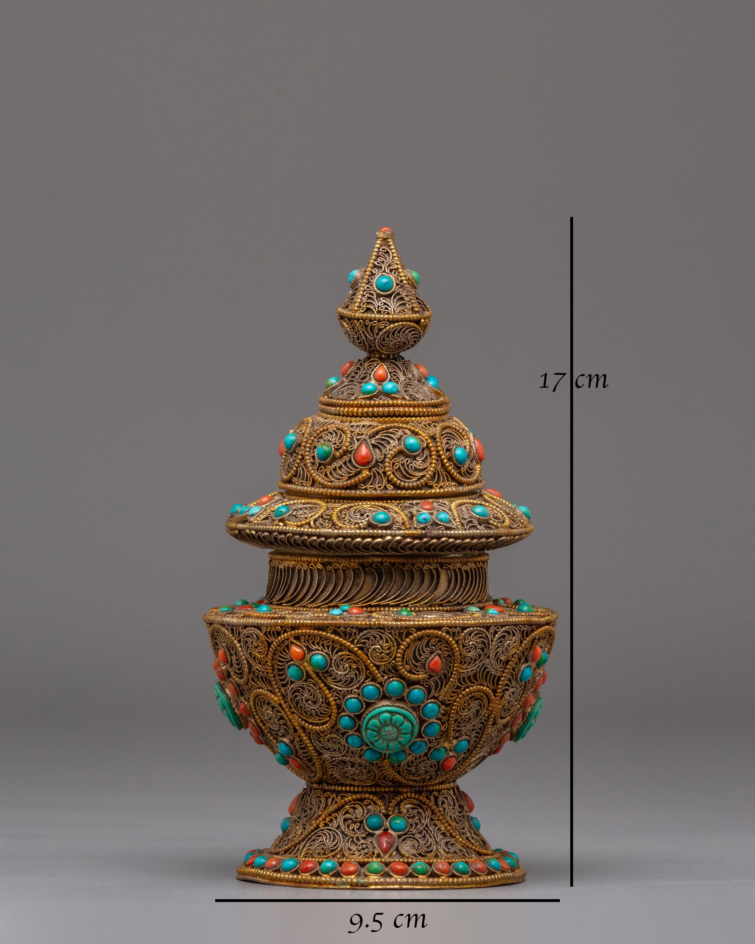 Handcrafted Traditional Rice Pot | Sacred Ritual Offering Vessel