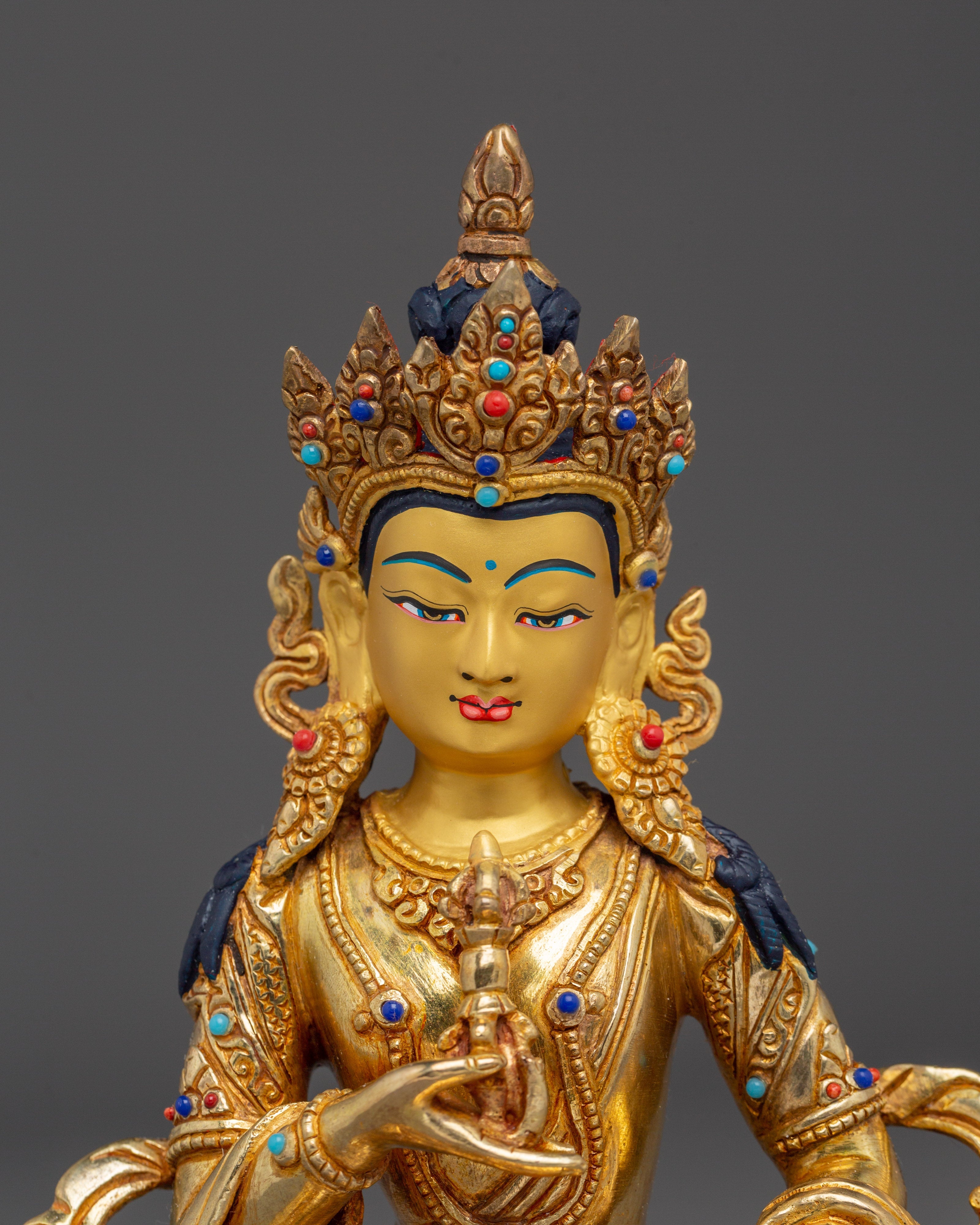 Buddhist Art of Vajrasattva - Deity for Purification | Spiritual Home Decor
