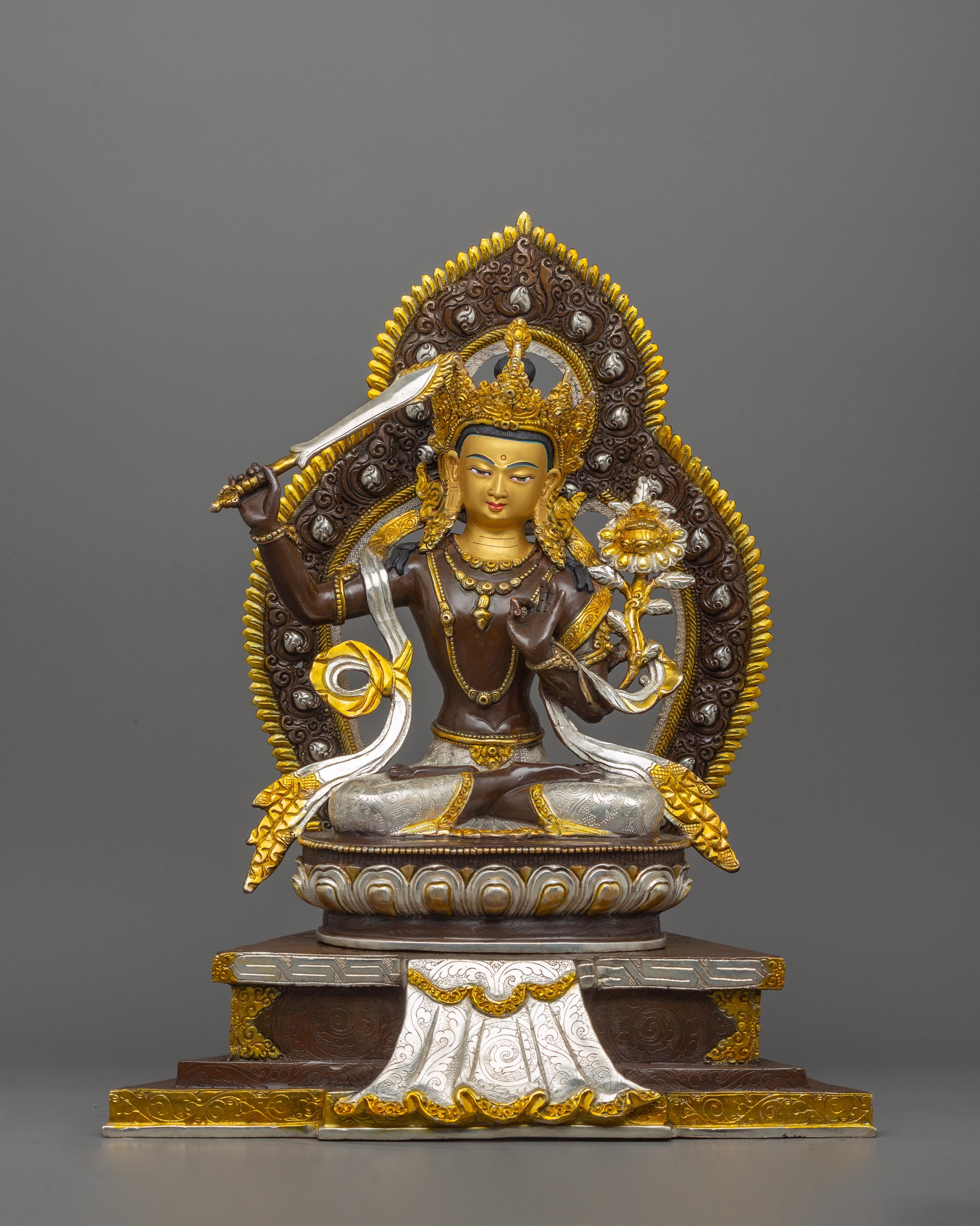Handmade Beautiful Bodhisattva Set | 5 Main Bodhisattva at one frame