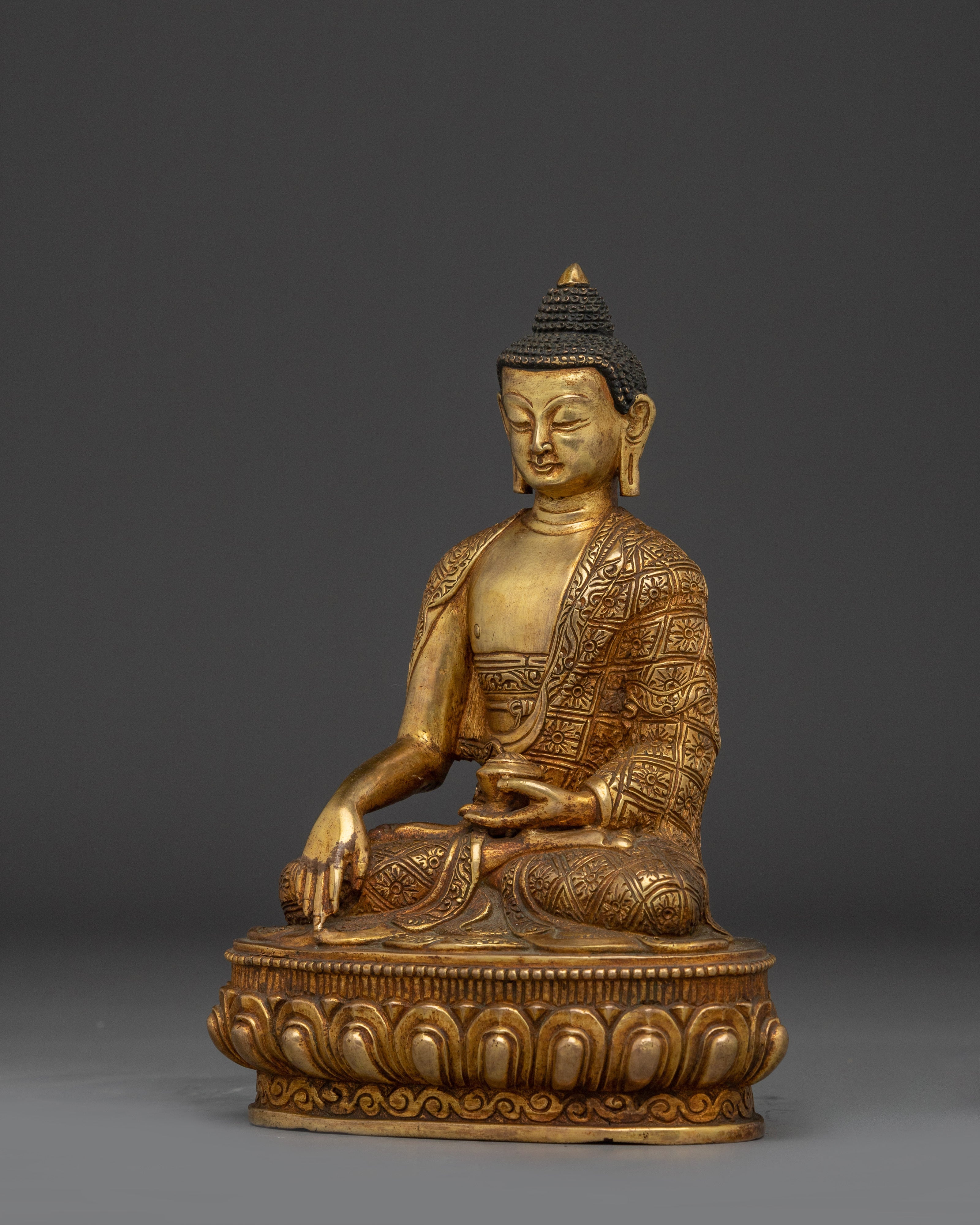Traditional Shakyamuni Buddha Art | Enlightenment Symbol
