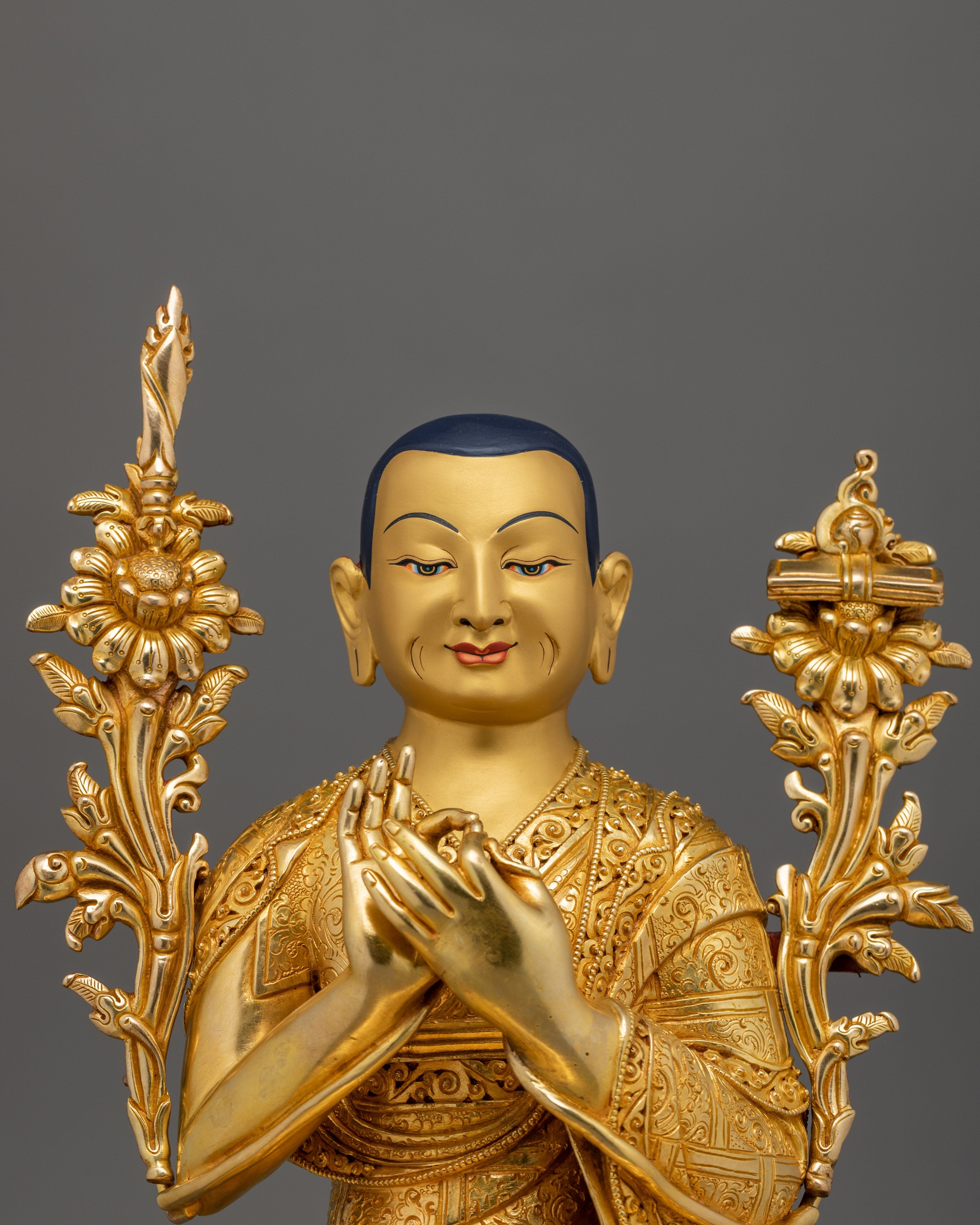 Tsong Khapa Set With His Deciples Life and Teachings | Gyaltsab Je and Khedrup Je