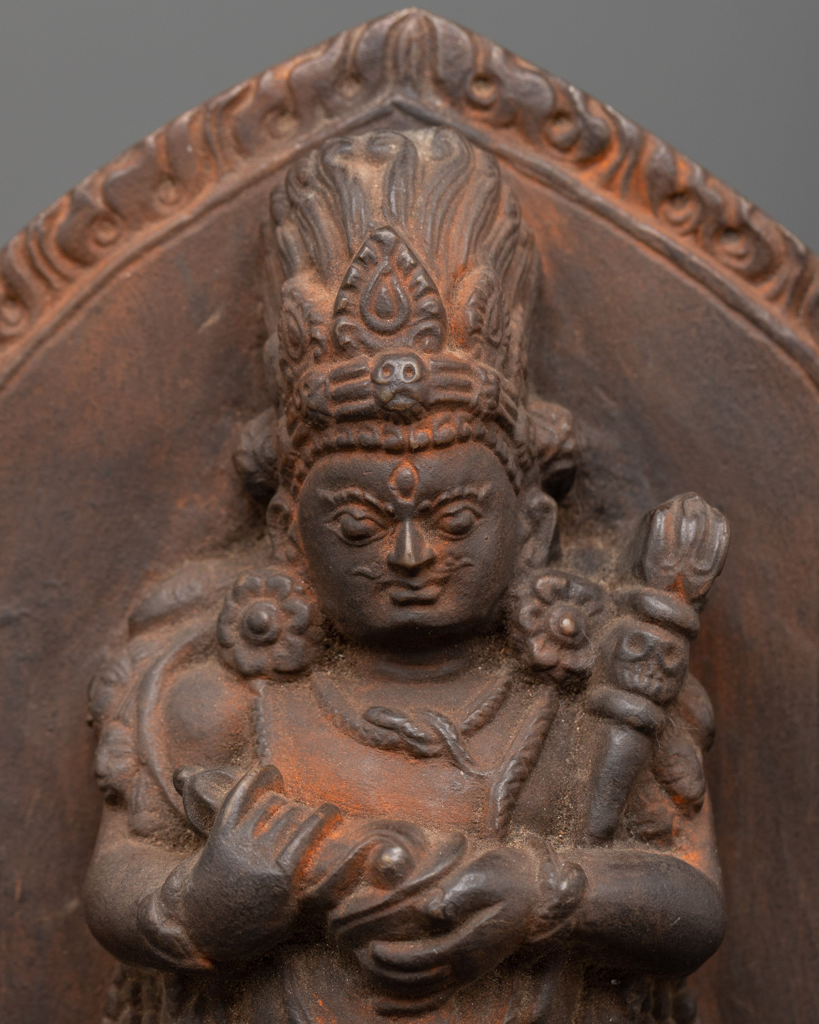 The Fierce Protector Mahakala Statue | Hand-Crafted Sculpture