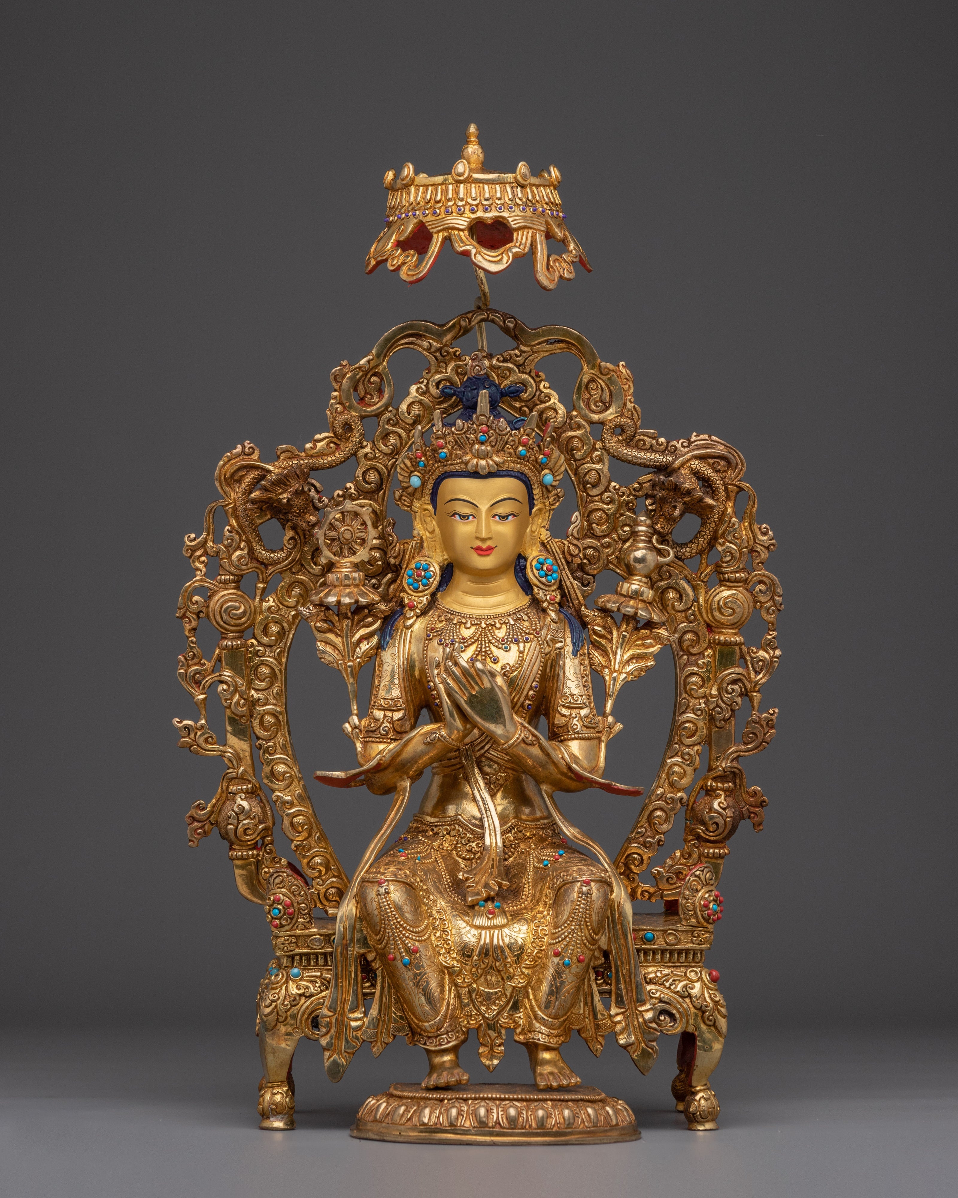 Statue of Future Buddha Maitreya 