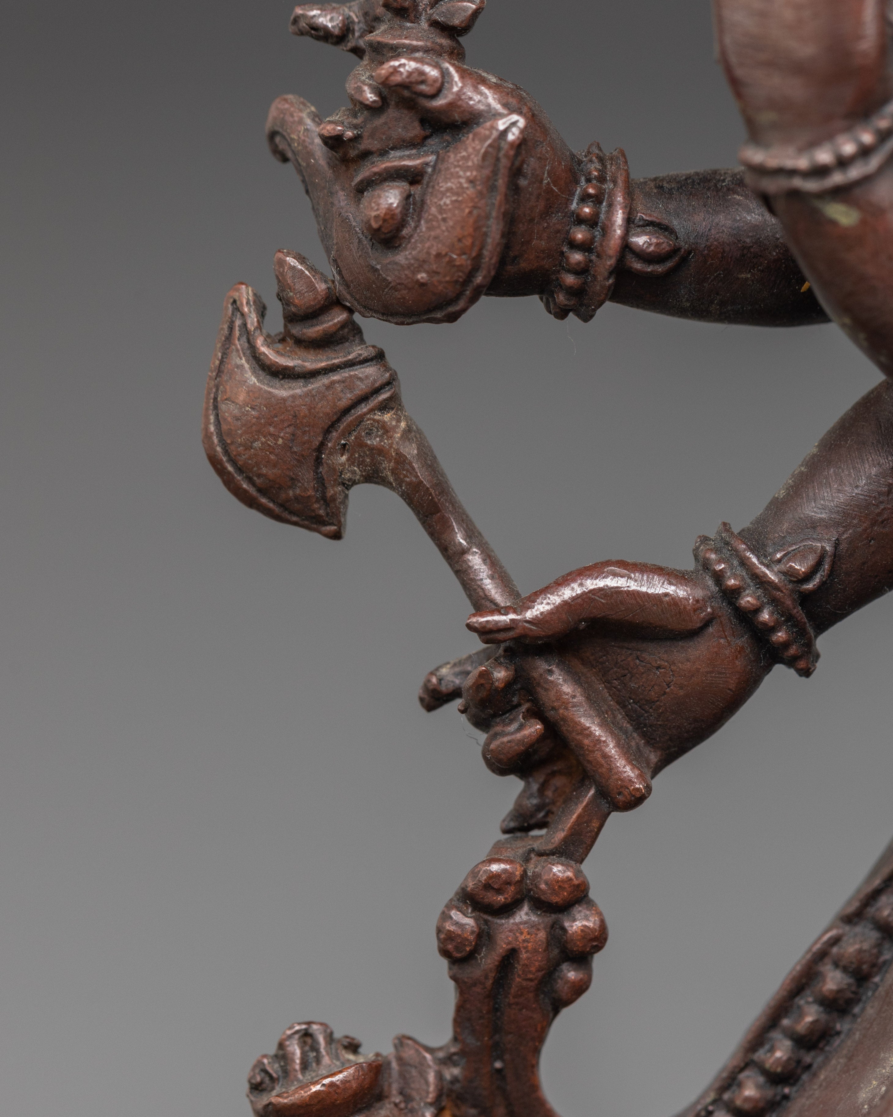 Divine Buddhist Protection Icon Chakrasambhara Statue | Buddhist Tantric Icon for Altar
