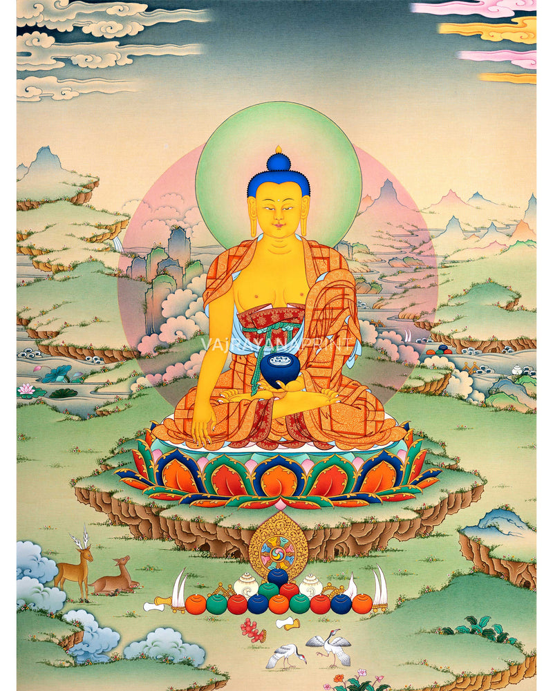 Gautam Buddha's Canvas Print