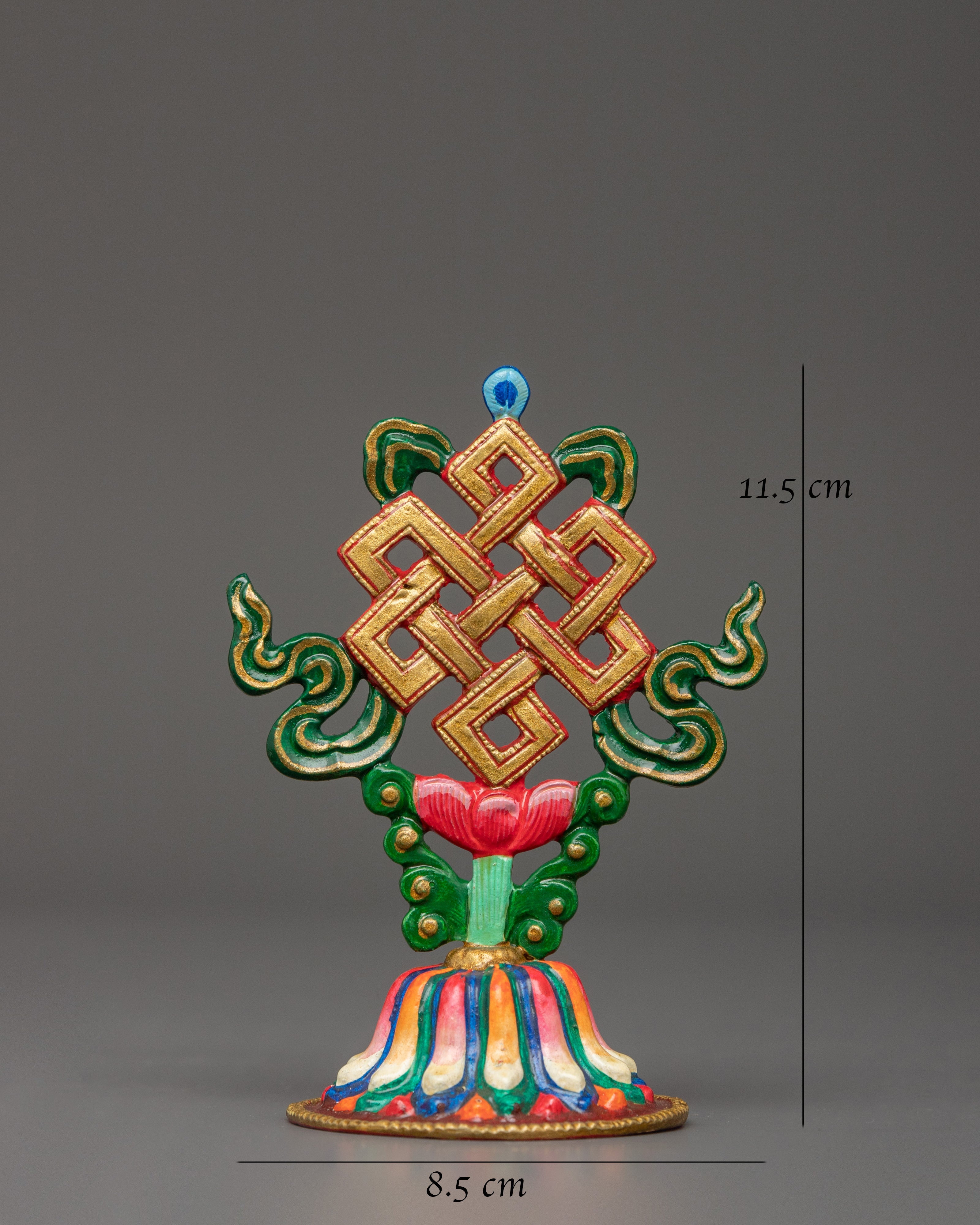 Colorful Buddhist 8 Auspicious Symbols | Buddhist Spiritual Decor