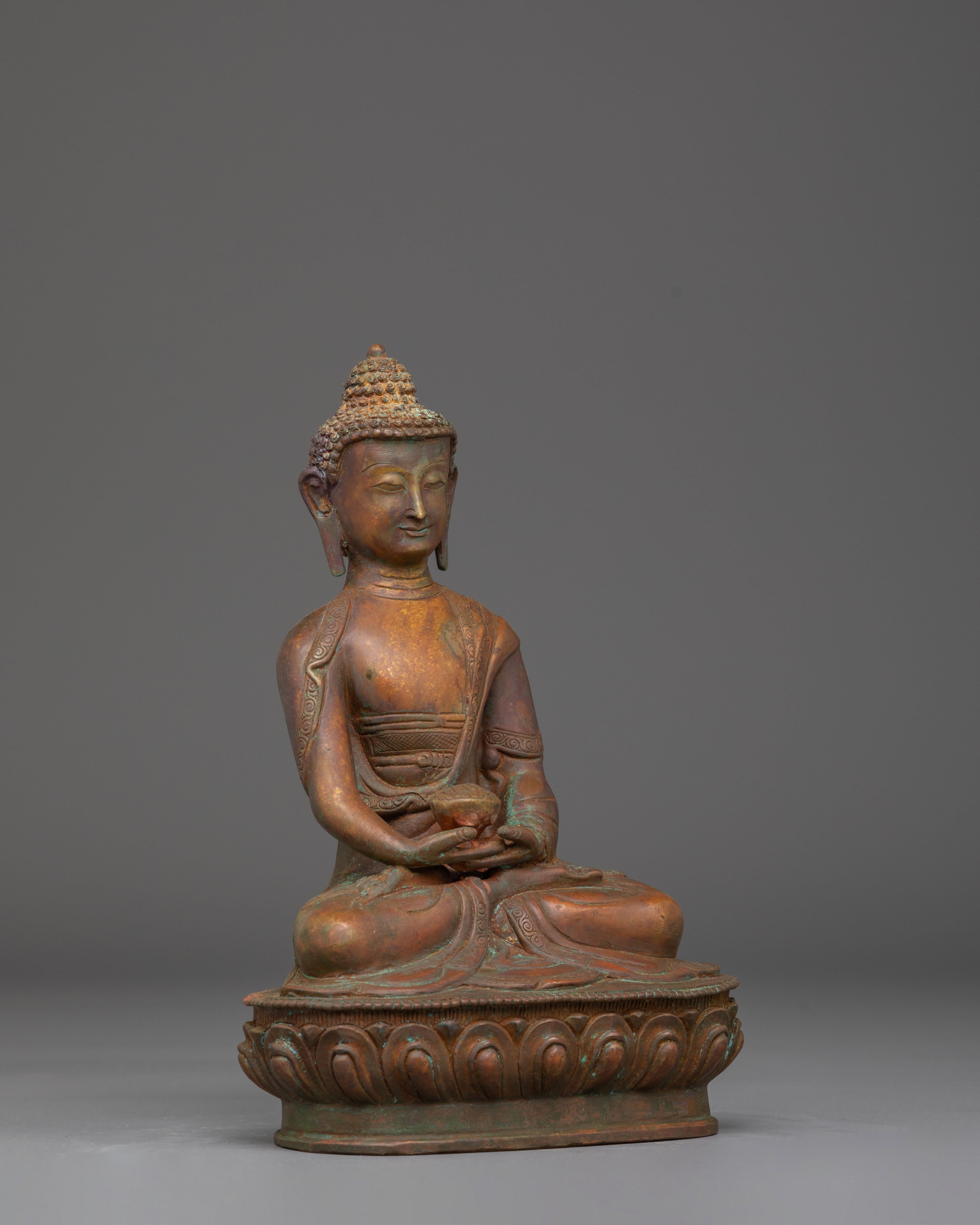 "Amitabha Buddha" Tibetan Buddha Art | Experience Serenity with our Sculpture