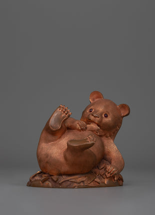 Handcrafted Bear Statue | Perfect Gift for Wildlife Lovers and Nature Collectors