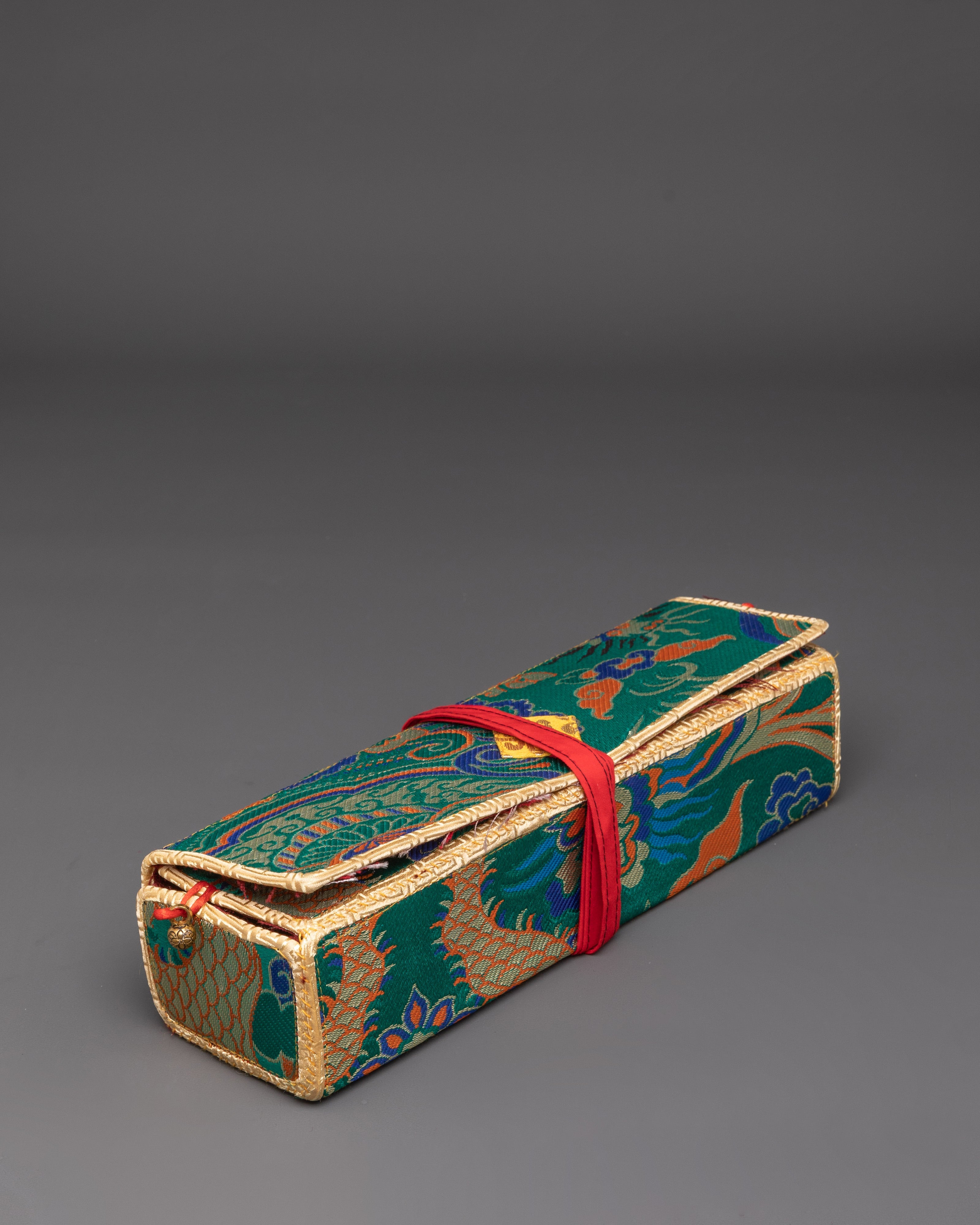 Silk Fabric Traditional Book Cover | Buddhist Texts & Sutras Protector