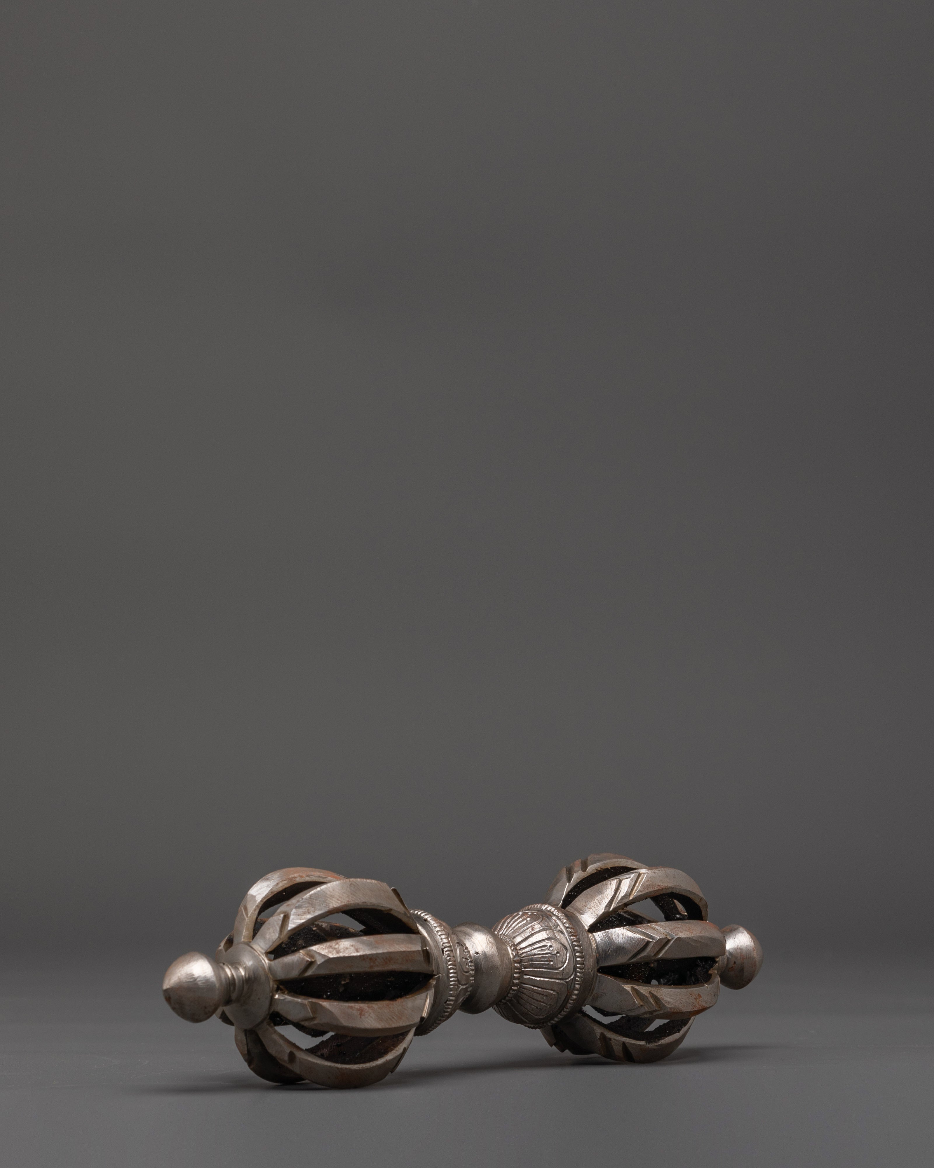 Handmade Vajra | Iron Body Ritual Tool for Spiritual Strength & Protection