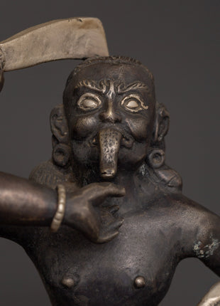 Baglamukhi Devi Statue | Wrathful Hindu Goddess