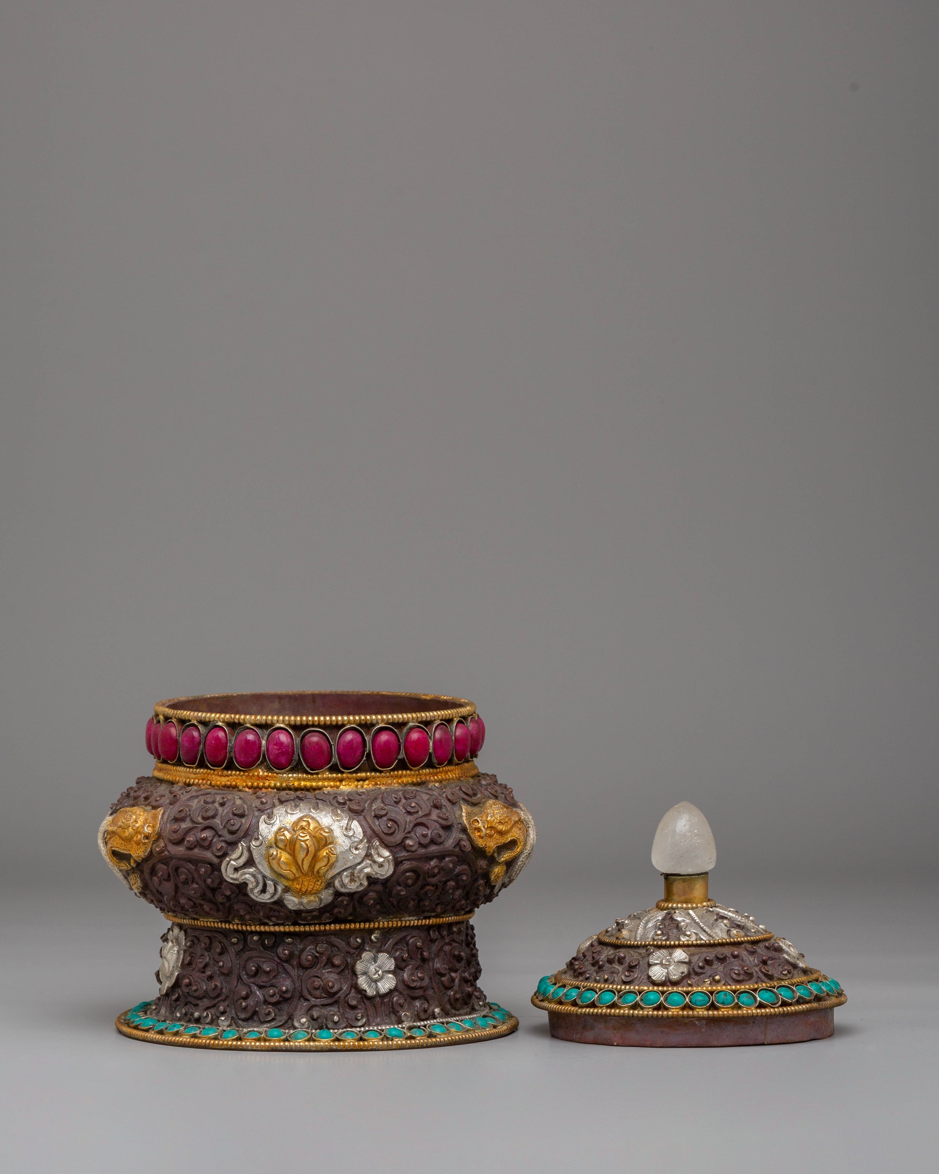 Dhupur Rice Pot for Offering | Tibetan Ritual Vessel