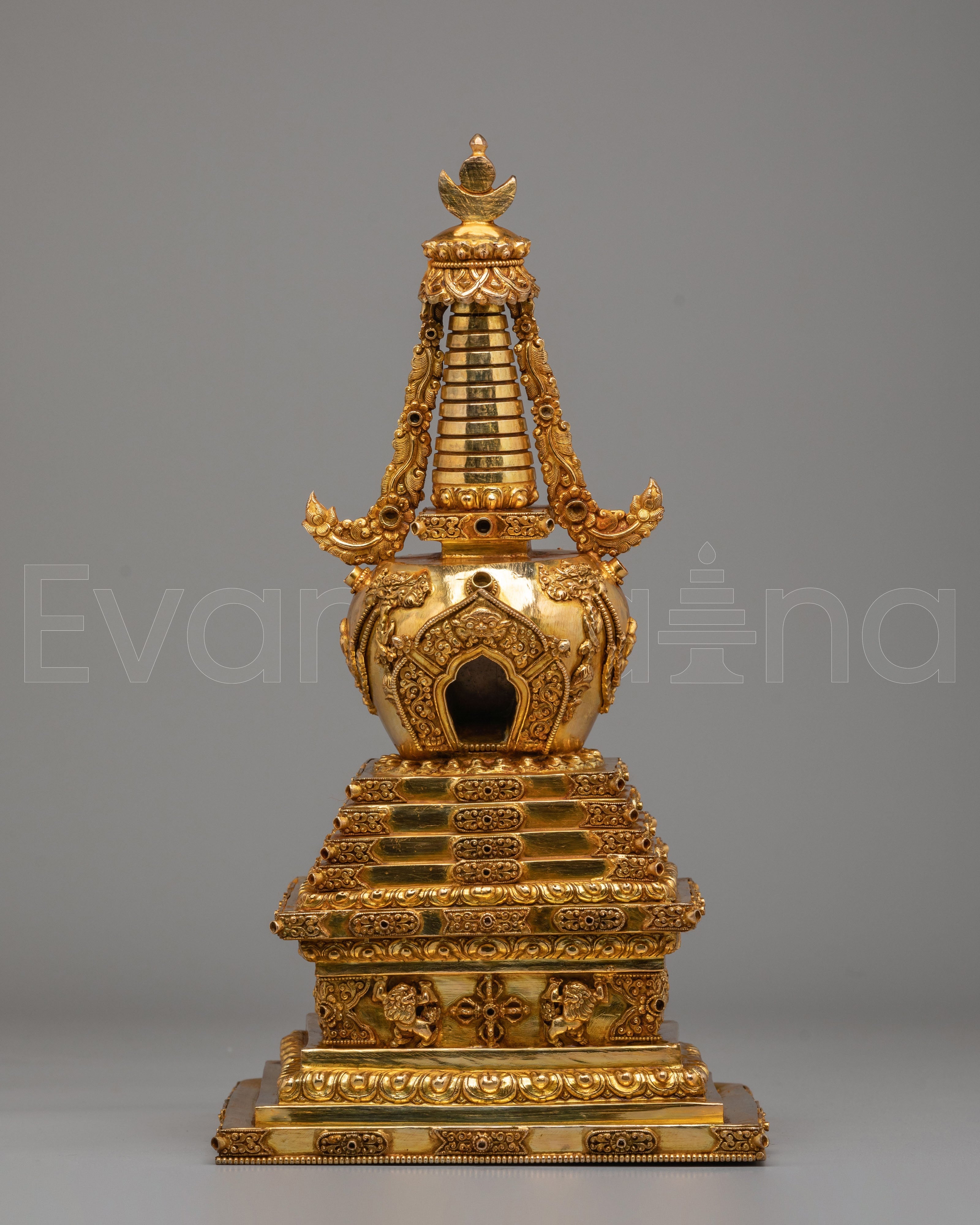 Handmade Buddhist Stupa for Rituals | Symbol of Enlightenment
