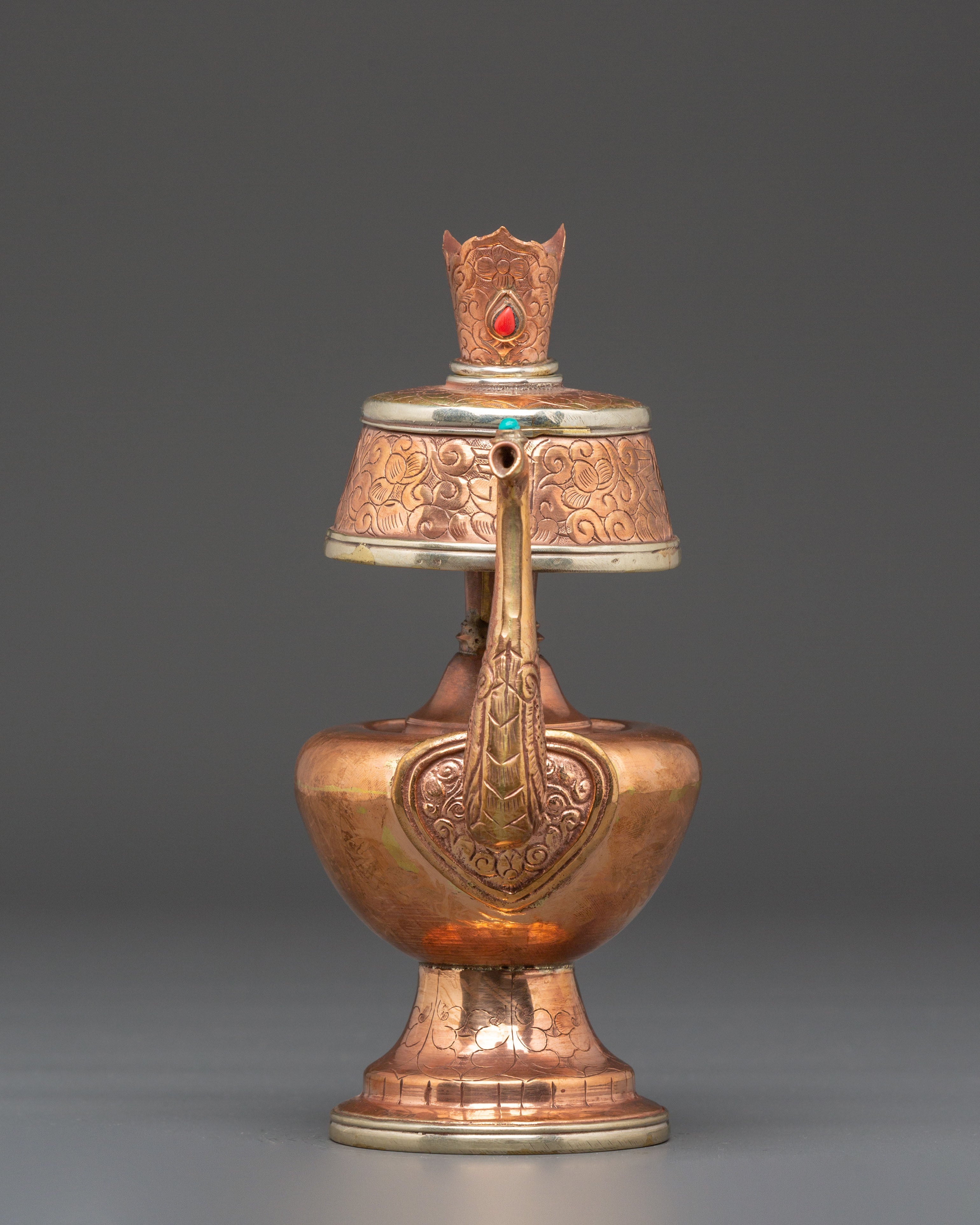 Copper Bhumba for Offerings | Sacred Buddhist Ritual Vase