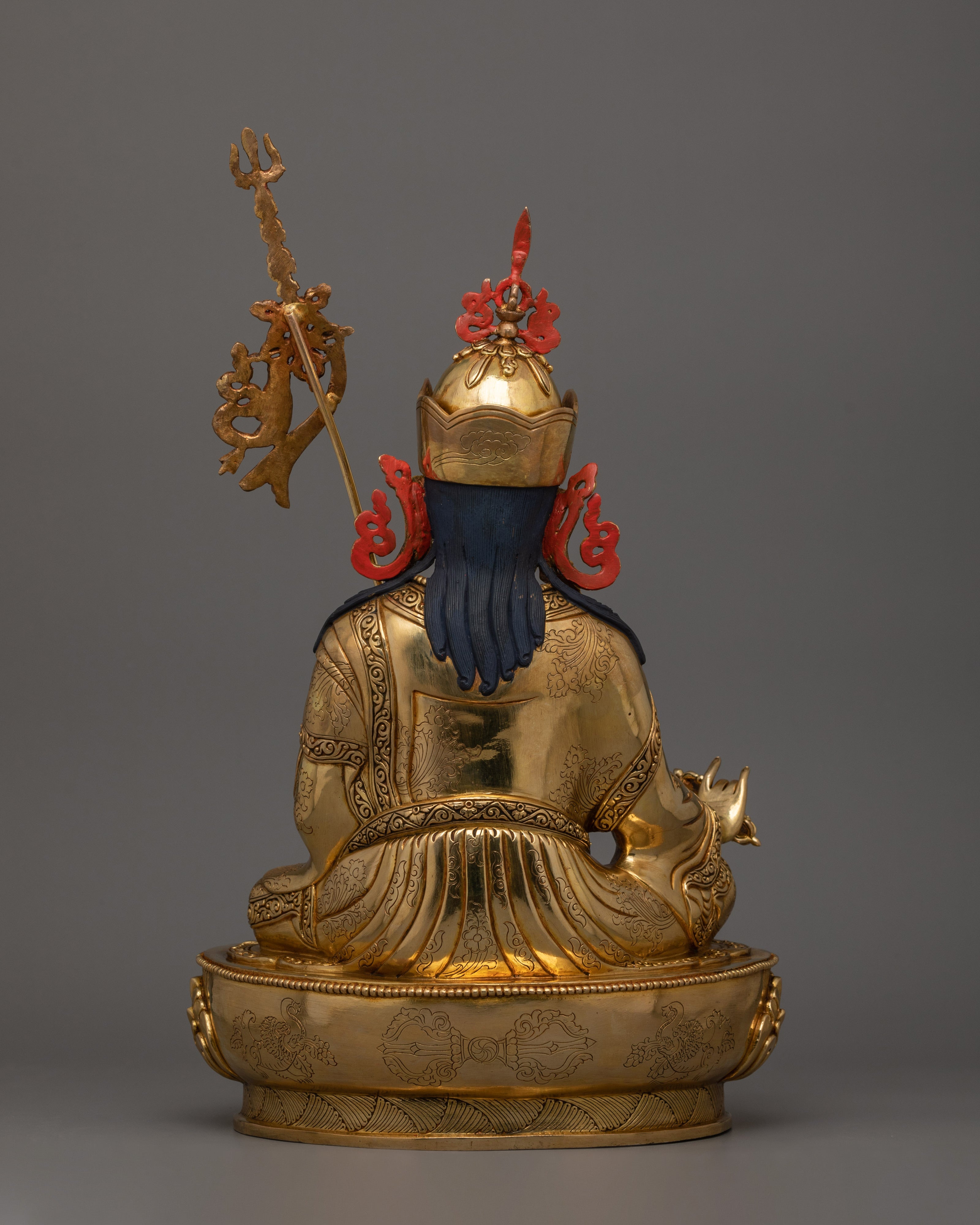 Sacred Figurine of Lord Padmasambhava | Buddha of Wisdom and Spiritual Power