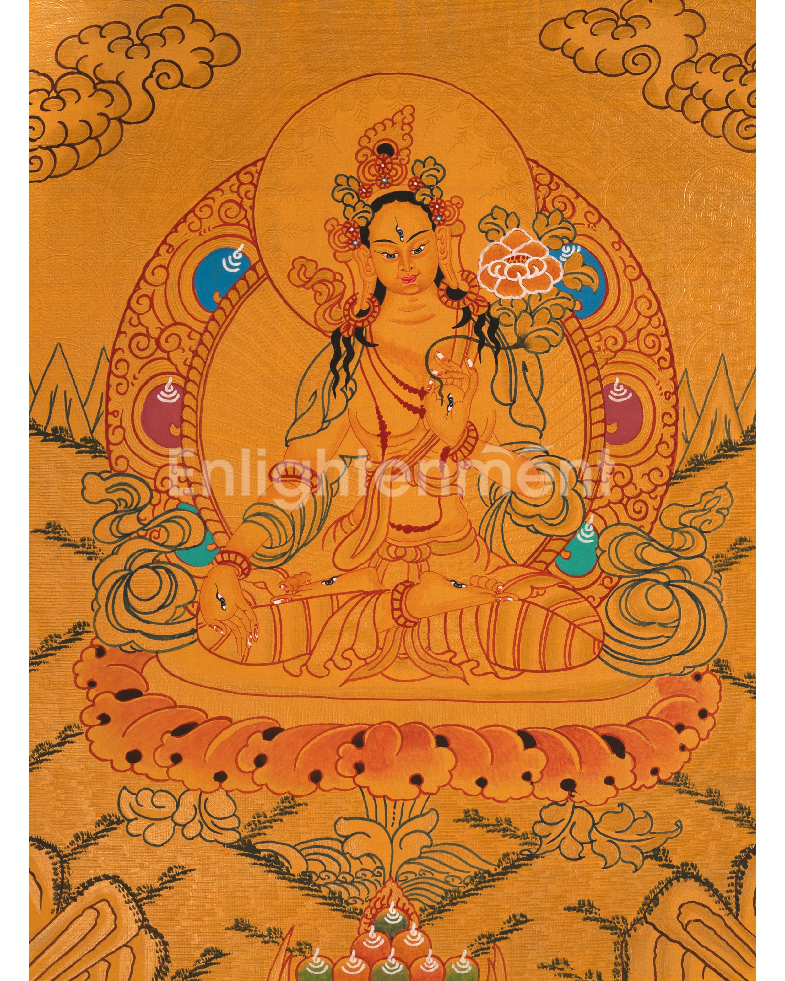 7 Eyed White Tara | A Sacred Symbol of Compassion and Healing