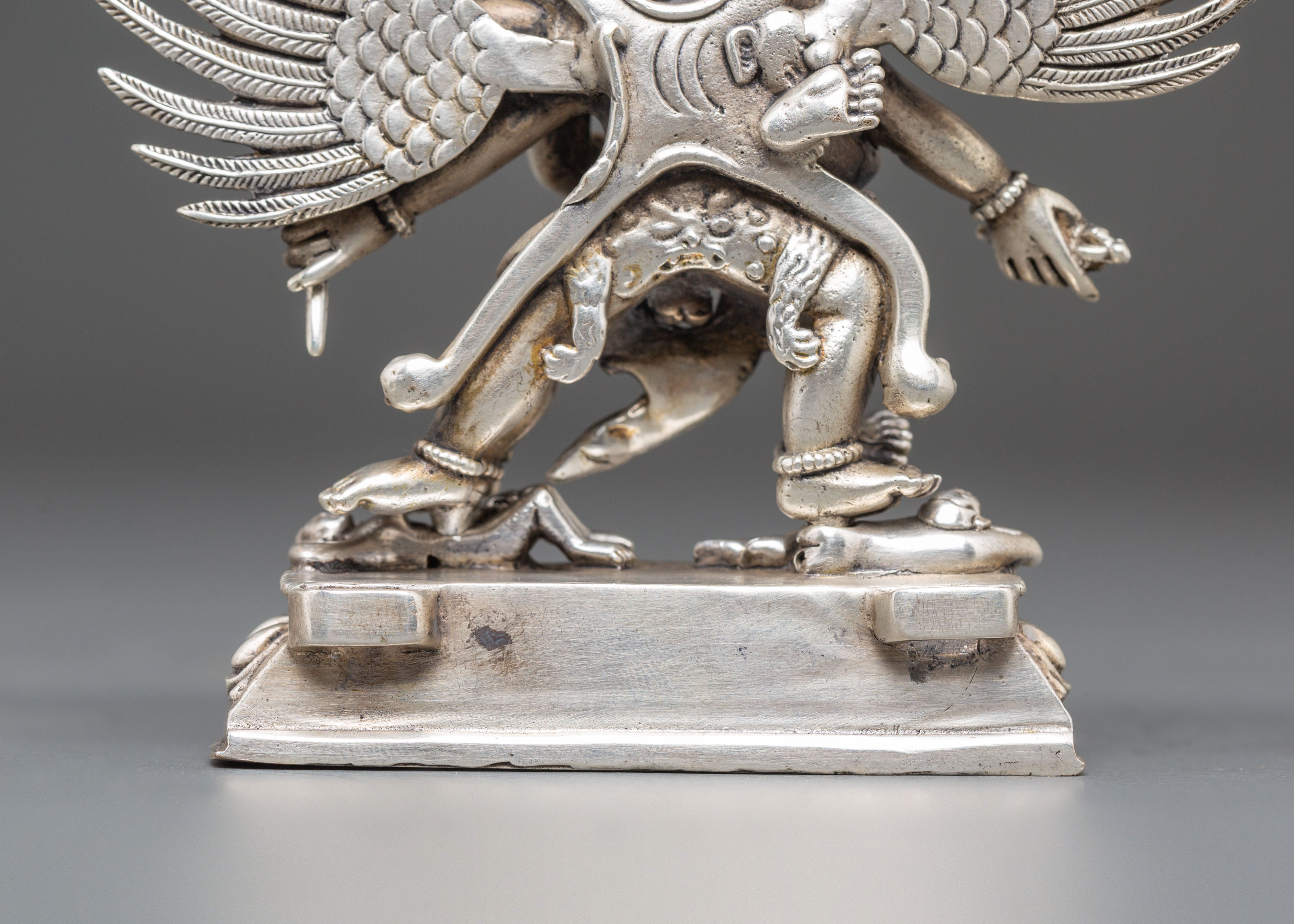 Tibetan Vajrakilaya Deity Statue | Buddhist Tantric Protector Sculpture