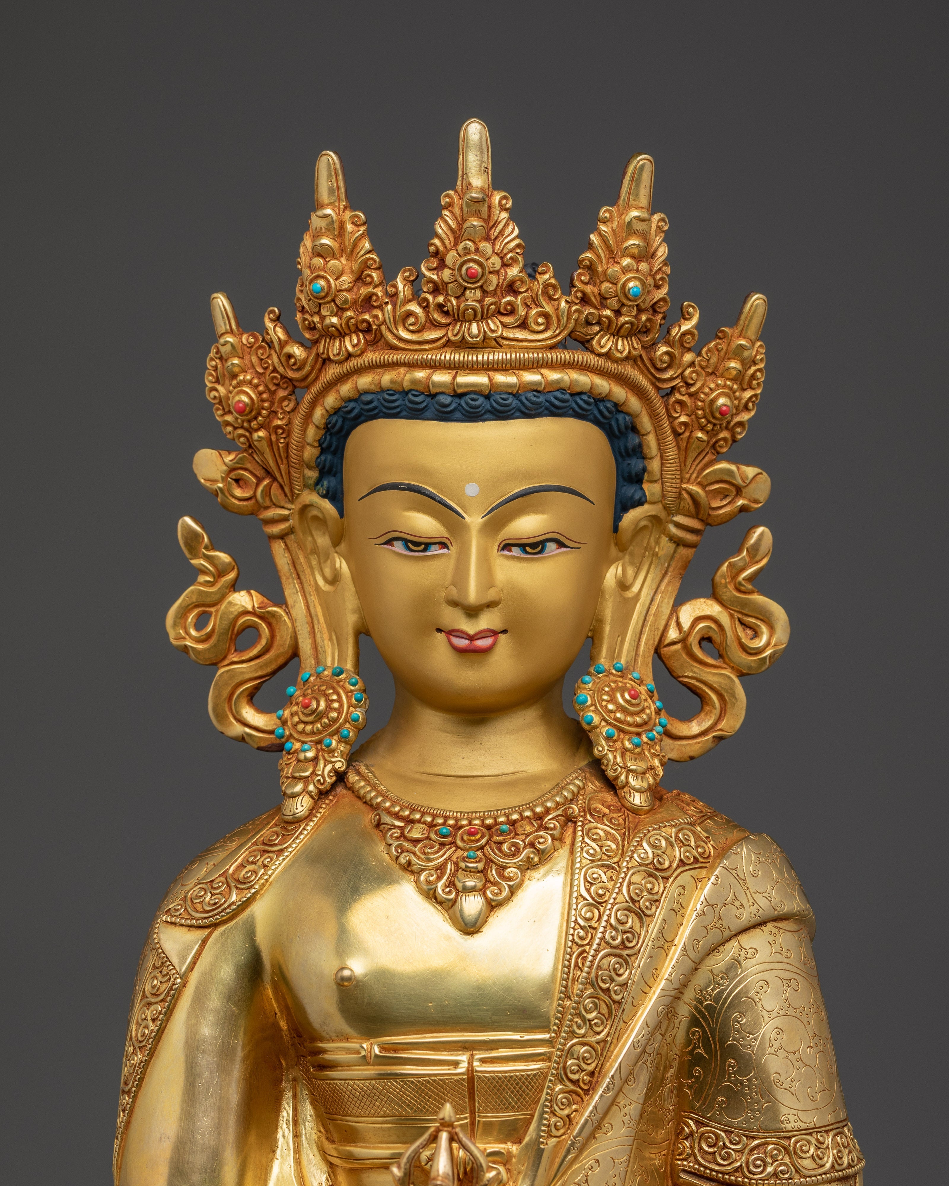 Mitrugpa Himalayan Statue | Akshobhya Buddha Artwork