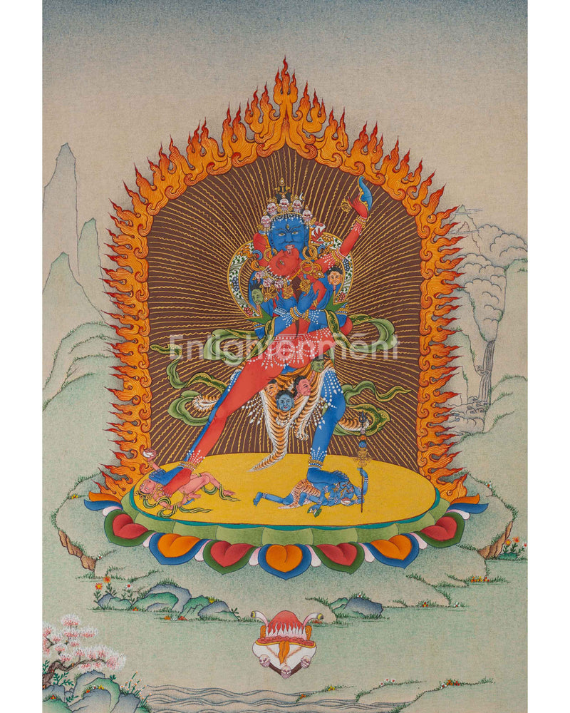 Chakrasamvara Thangka 