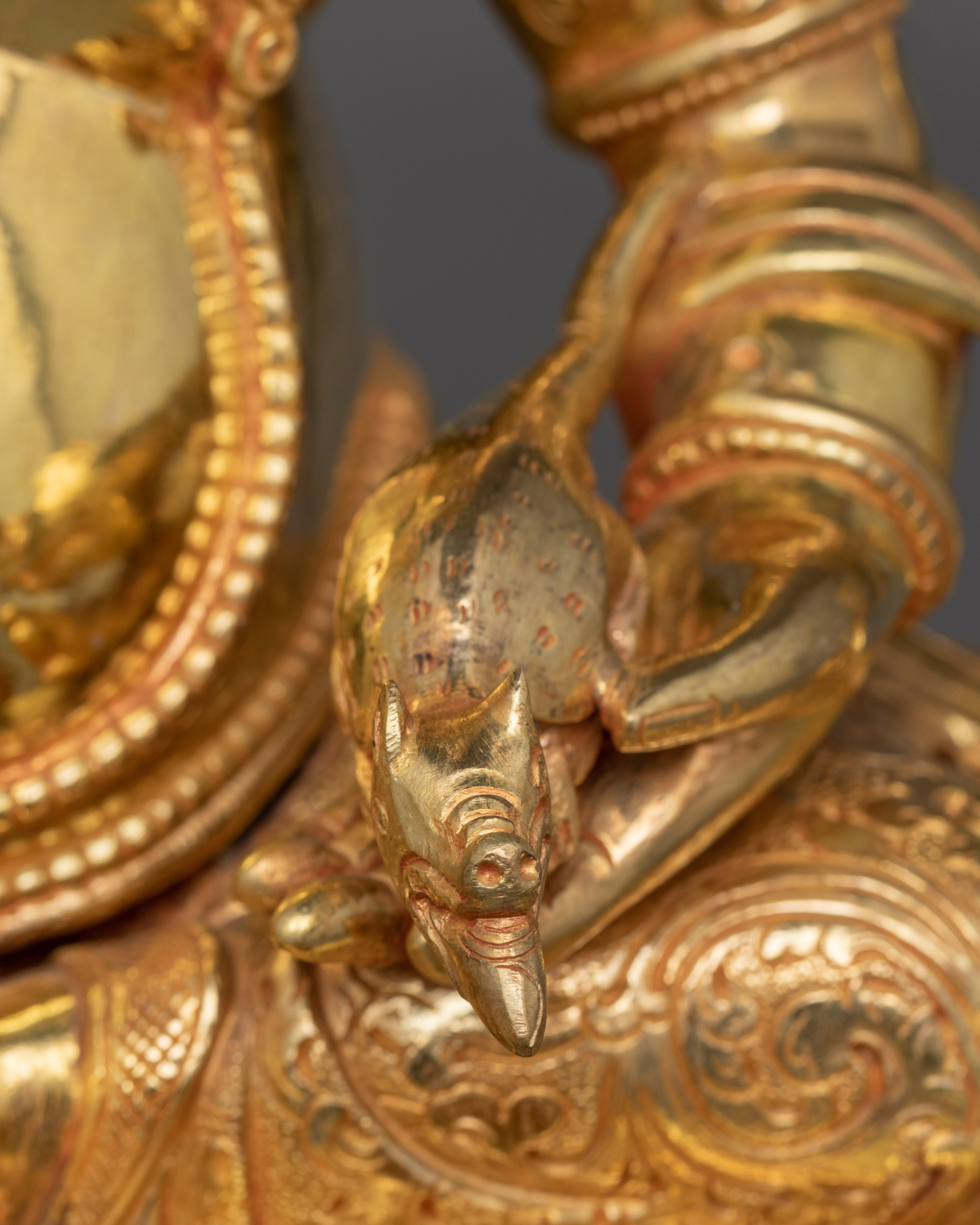 Dzambhala Kubera Wealth Deity Statue | Icon for Material and Spiritual Abundance