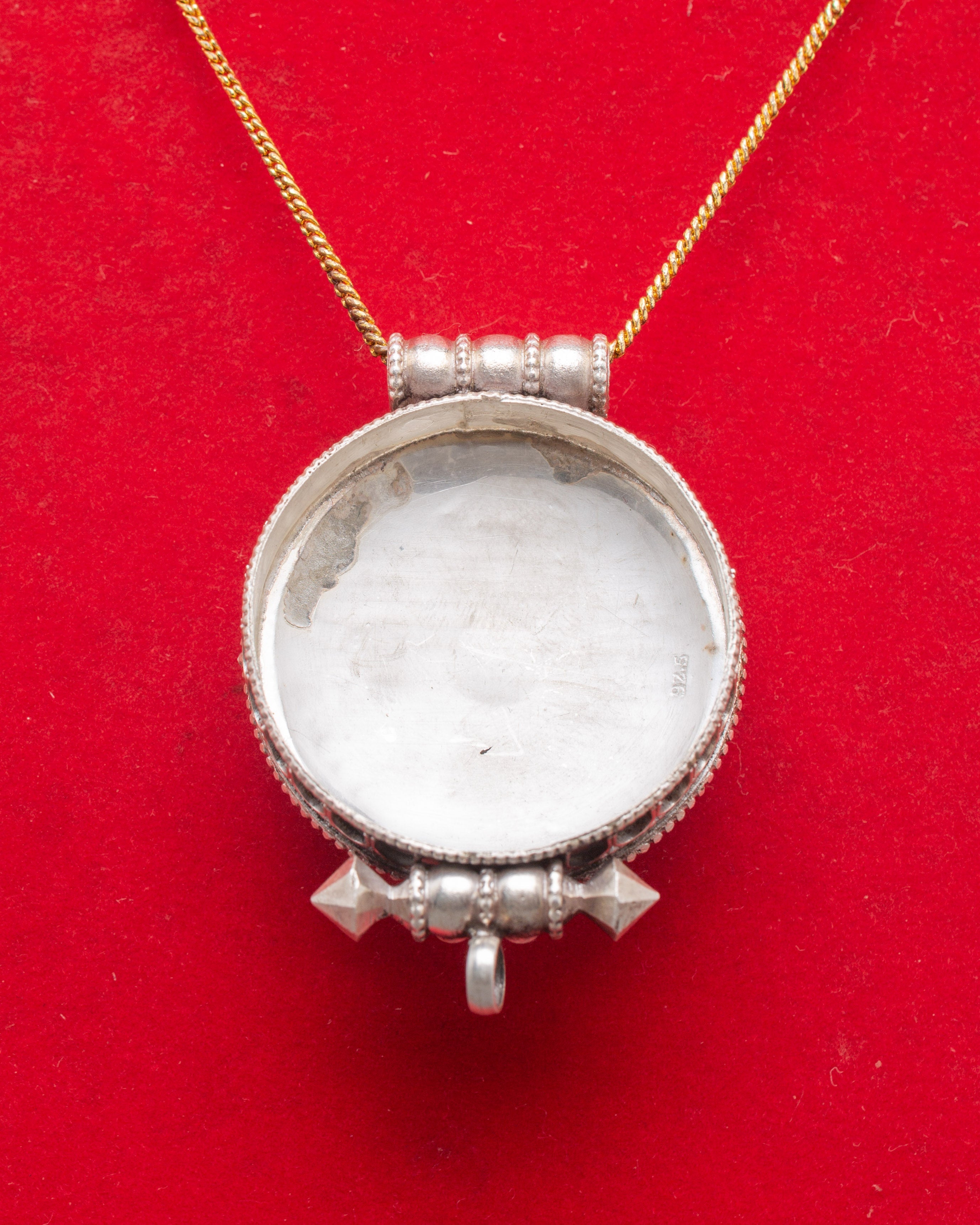 Ghau Box Locket for Spiritual Protection | Bishow Vajra Pendant
