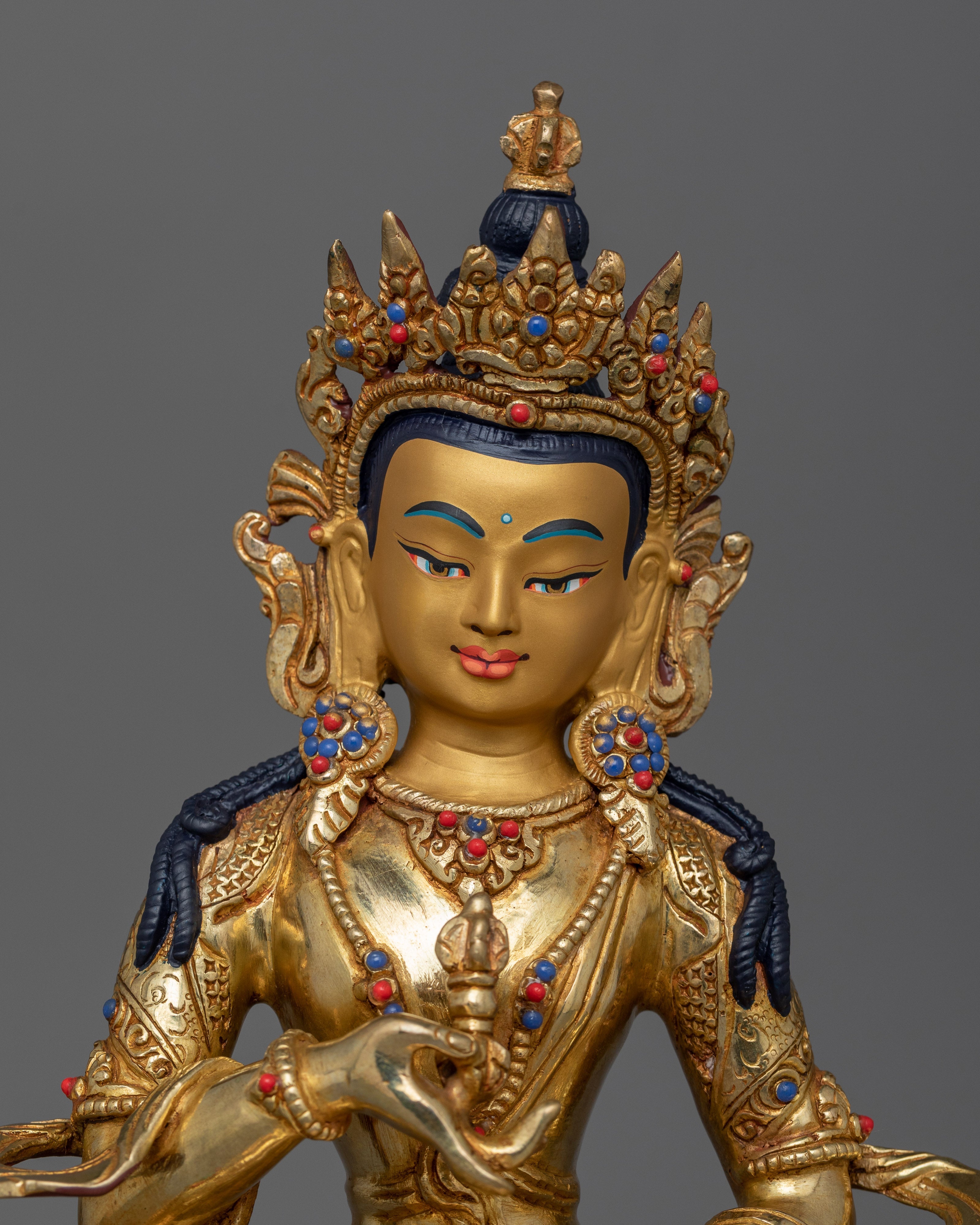 Skillfully Handcrafted Statue of Vajrasattva | The Diamond Being