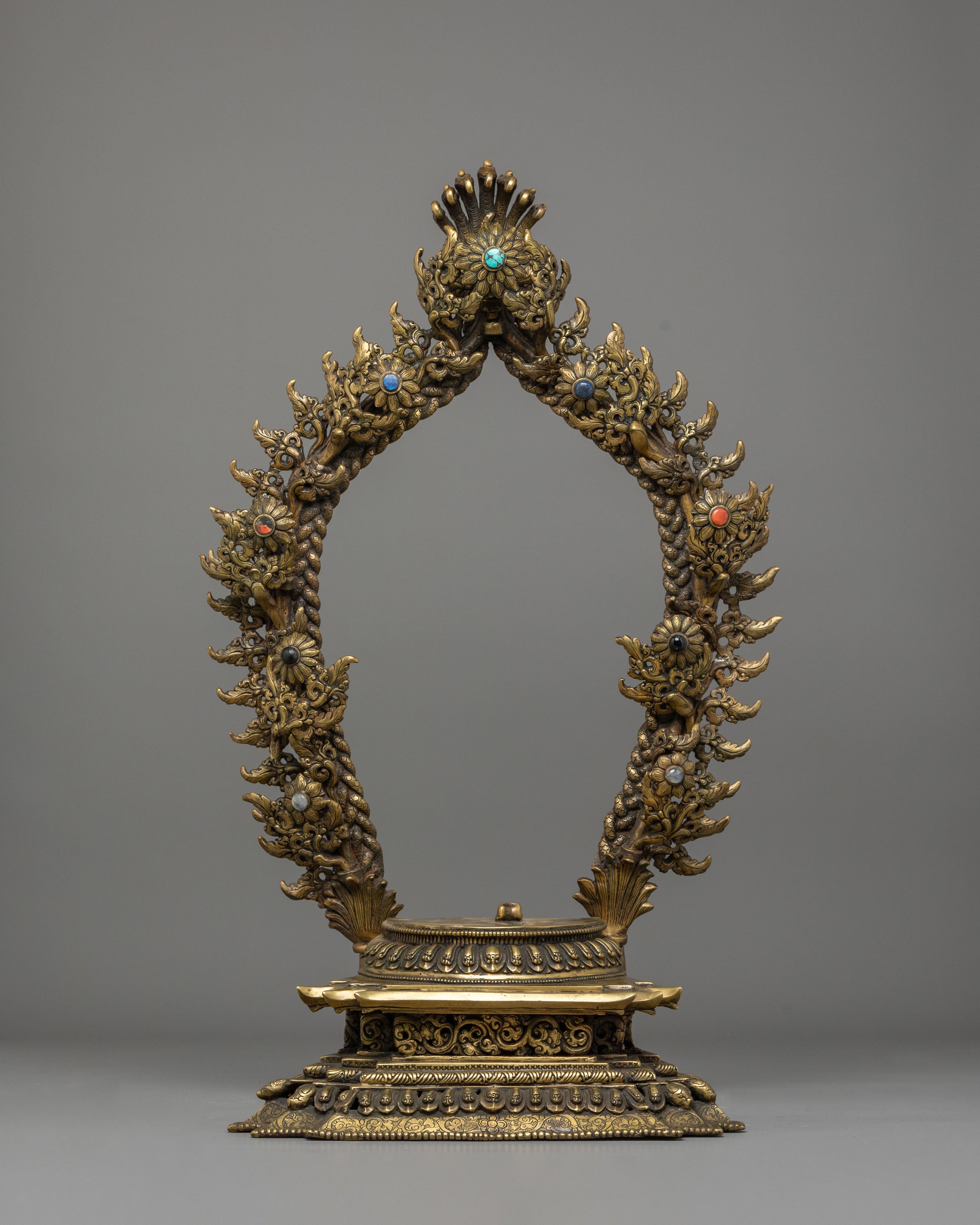 Handmade Nityanath Shiva Statue with Nandi | Bronze Mahadev Sculpture