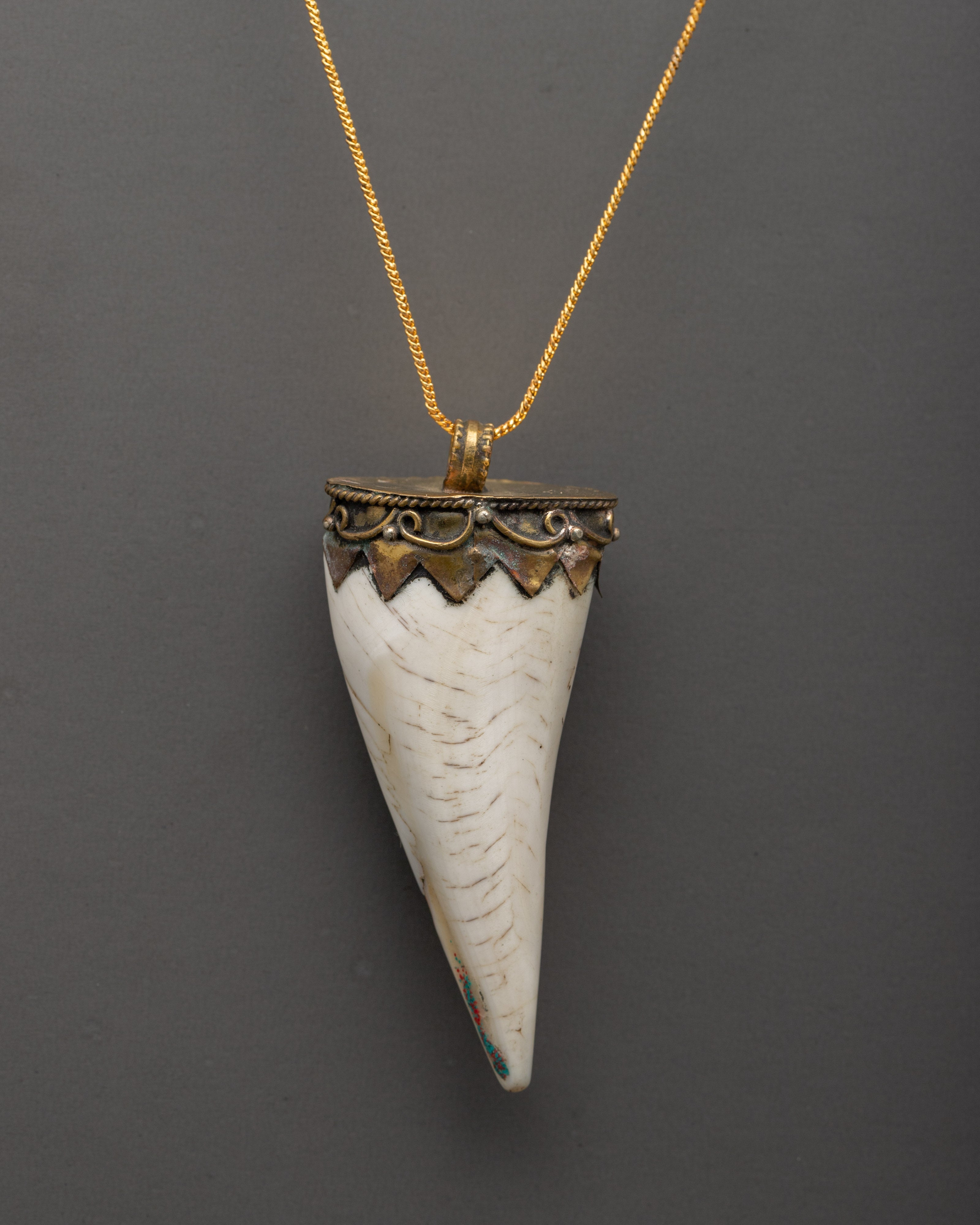 Handcrafted Conch Shell Locket | Silver Plated with Turquoise and Coral Inlays