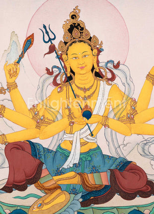 Mangalaloka Tara  | 21 Tara of Surya Gupta Thangka