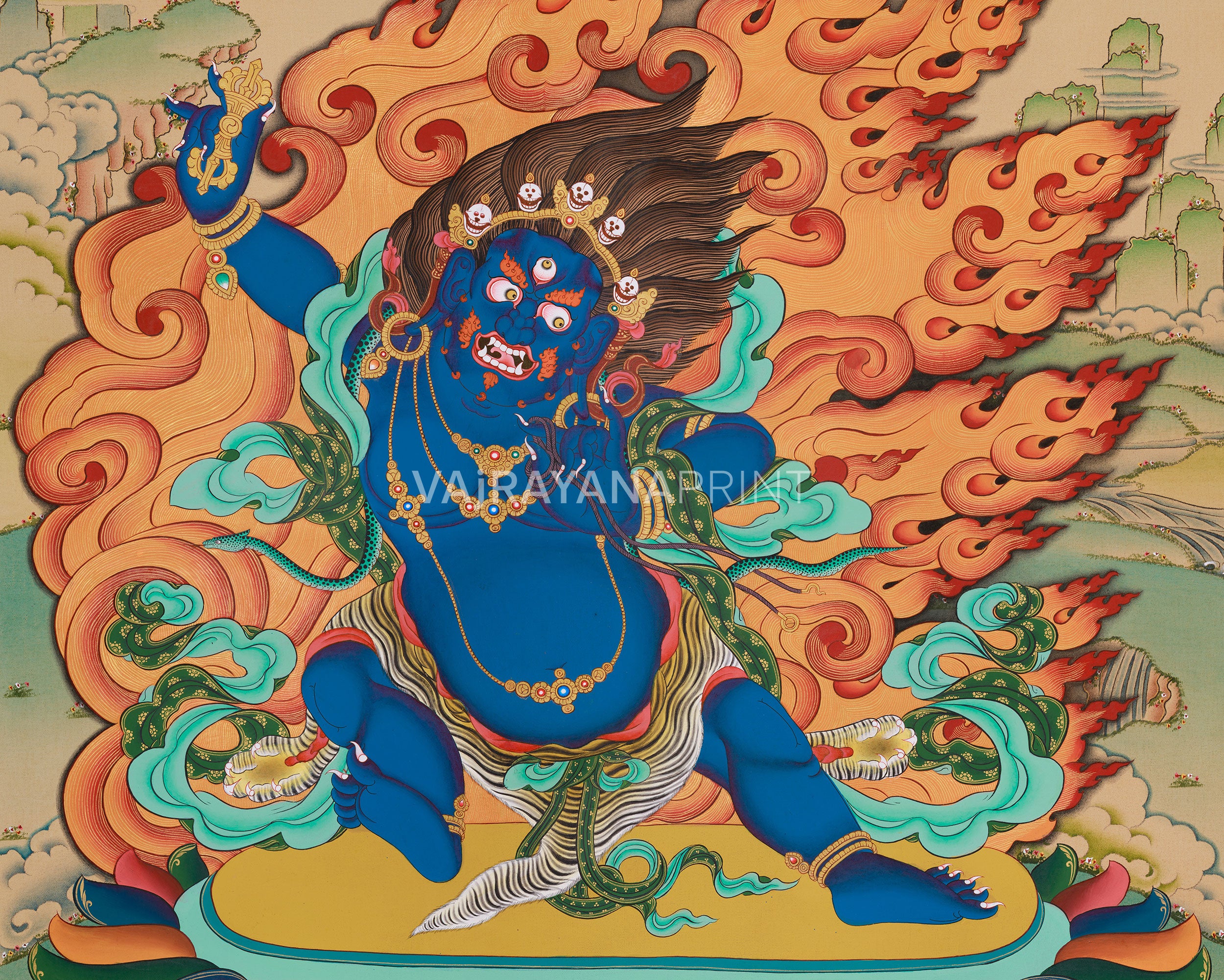 Protector of Buddha Vajrapani | Guardian of The Dharma and Enlightenment