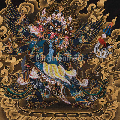 Wrathful Vajrakilaya Thangka | Transmutation of Negativity