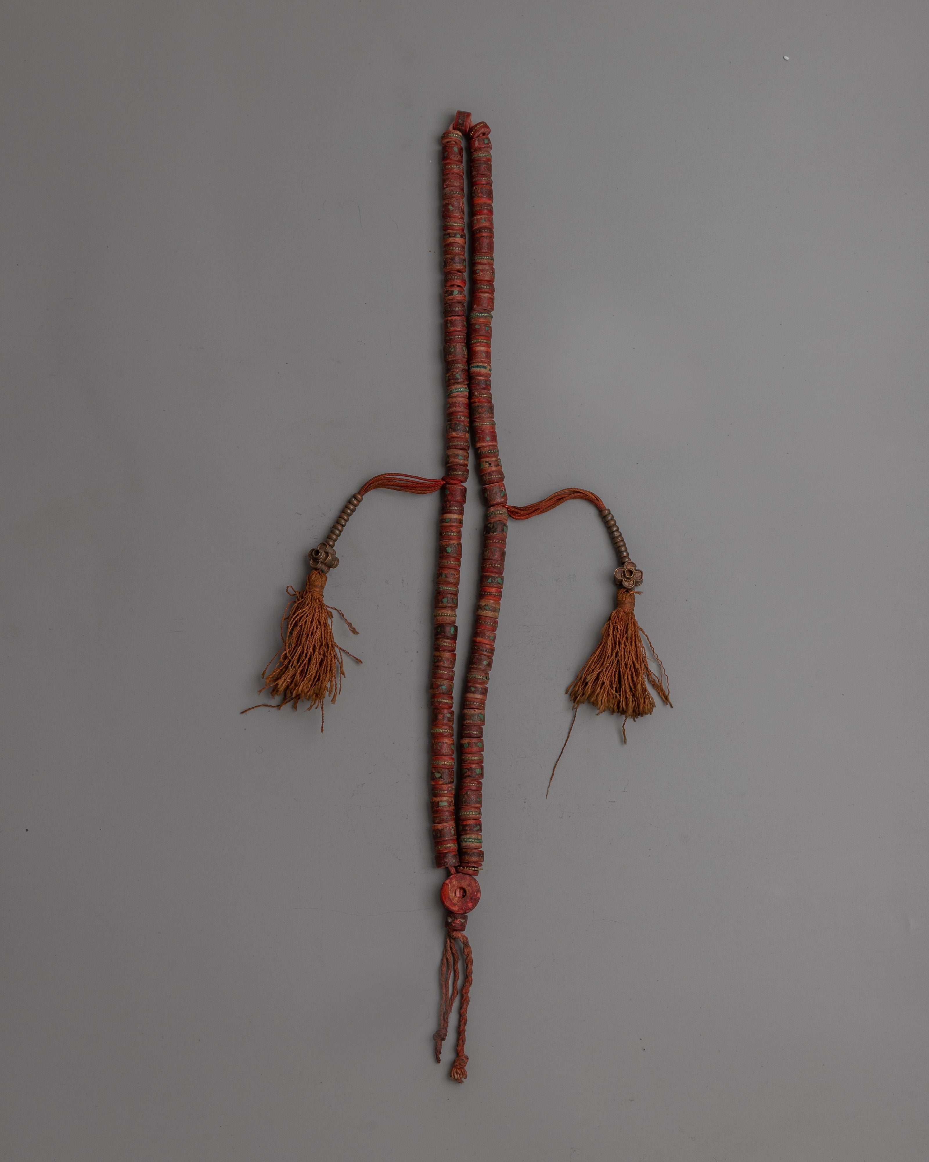 Tibetan Bone Mala Beads | Handmade Prayer Accessories for Inner Peace
