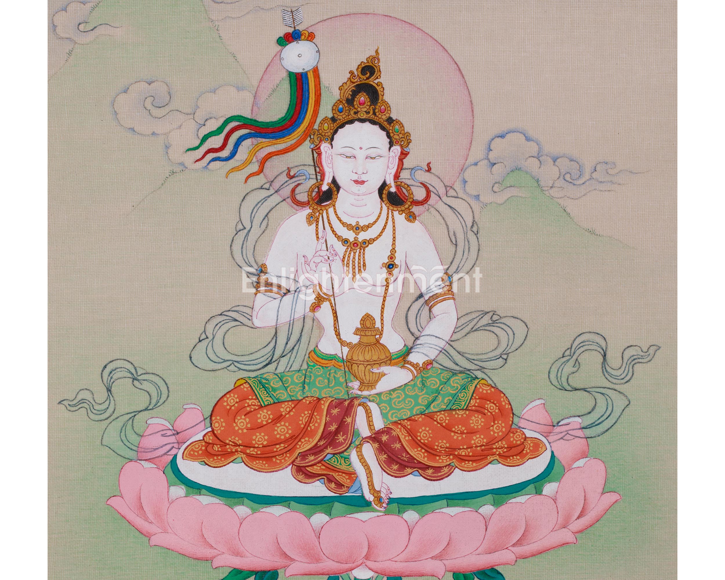 Buddhist Goddess Mandarva | Padmasambhava's Sacred Consort