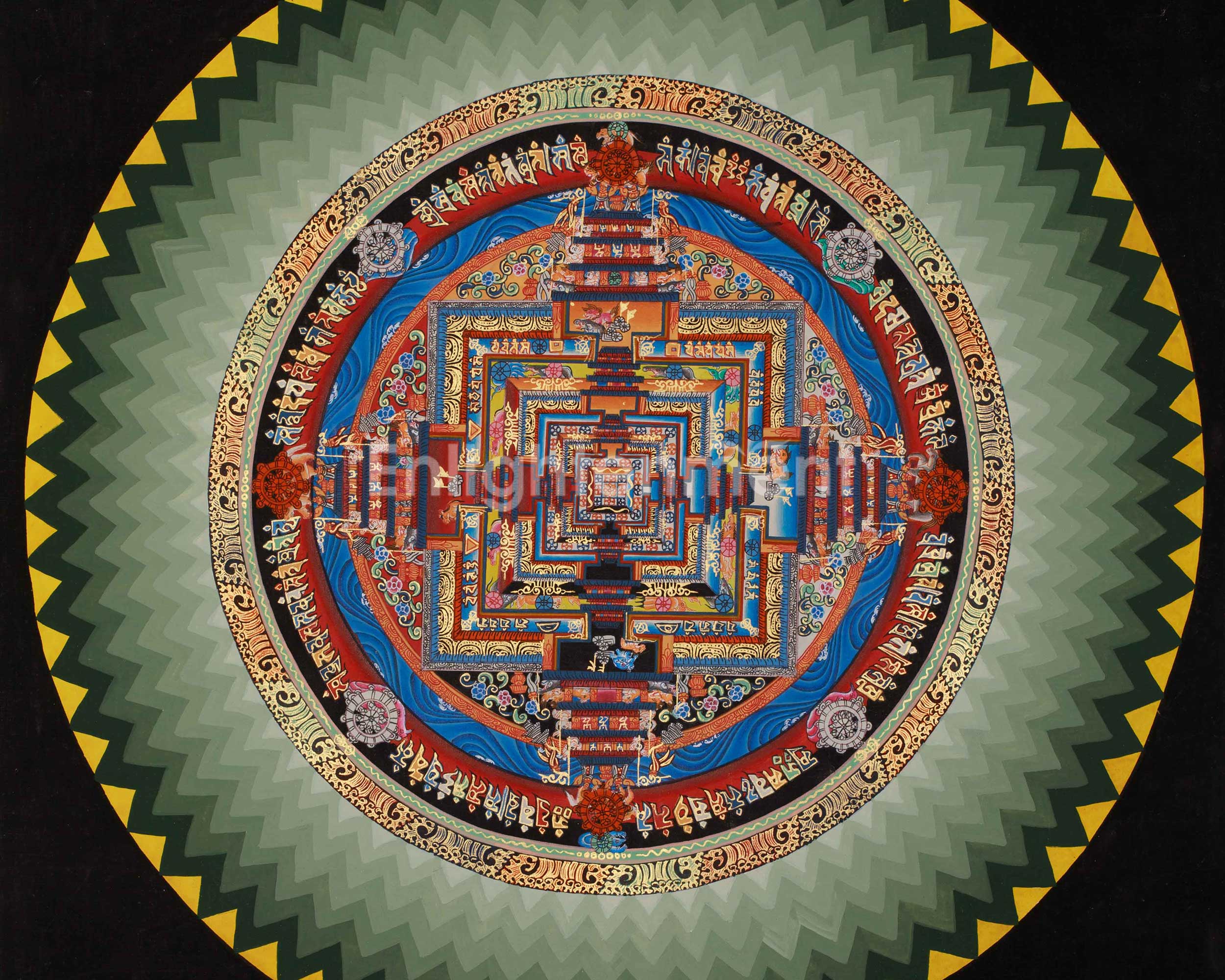 Tibetan Art of Kalachakra Mandala | Spiritual Focus and Inner Transformation