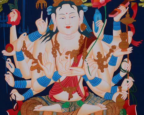 Juntei Kannon Artwork | Divine Mother of the Buddhist Deities