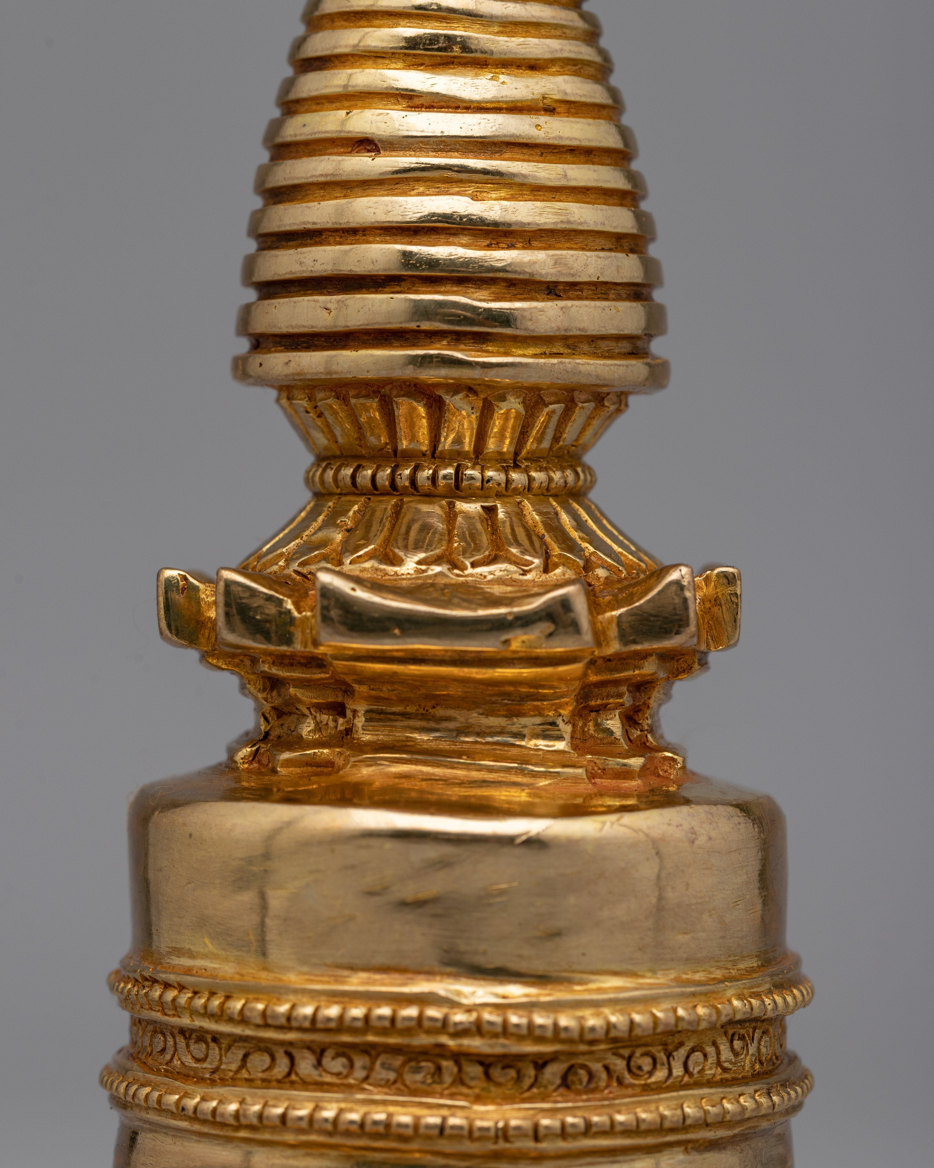 Tibetan Religious Stupa | Handcrafted Stupa for Buddhist Rituals and Offerings