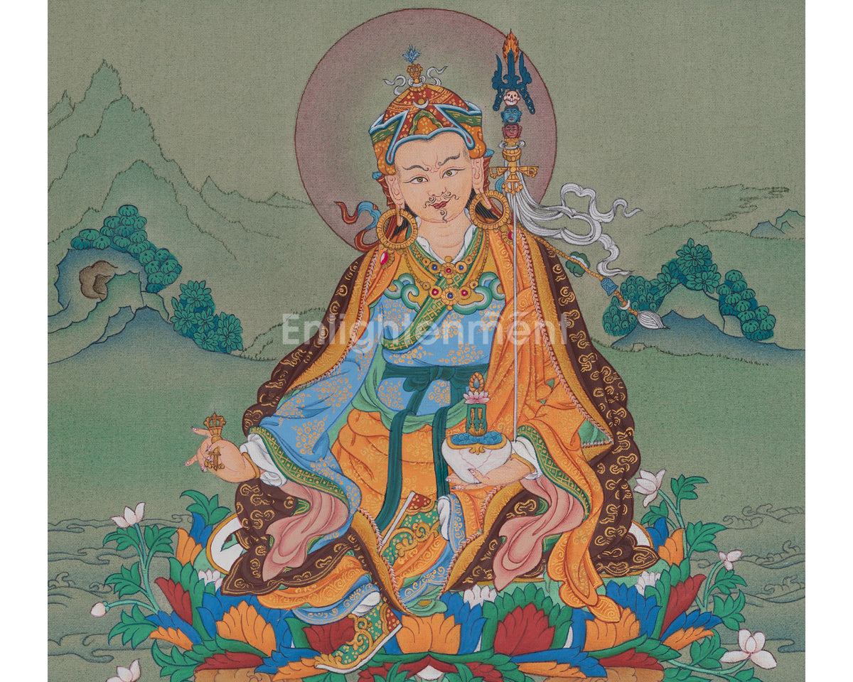 Guru Rinpoche Master of Vajrayana | Second Buddha | Lotus-Born Deity