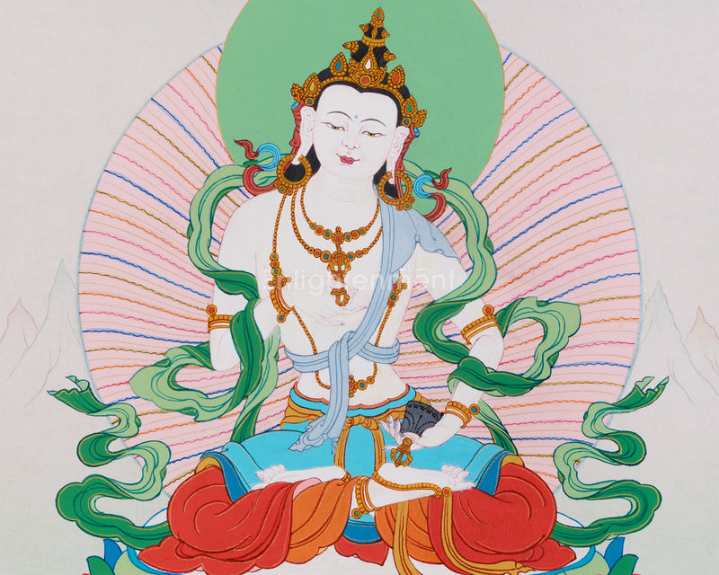 Dorje Sempa, Vajrasattva Thangka Painting