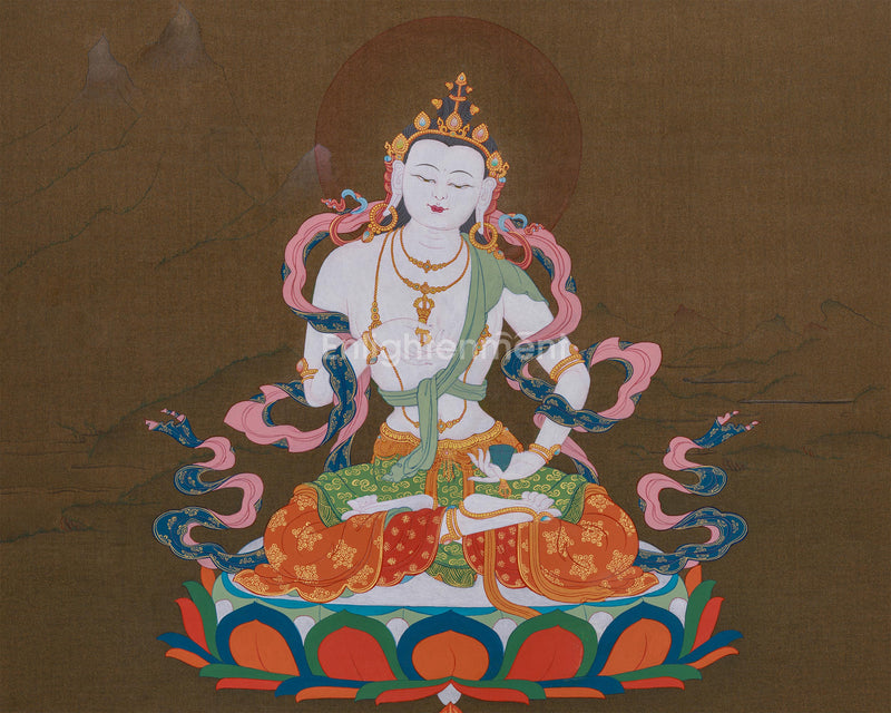 Authentic Traditional Dorje Sempa | Vajrasattva in Karma Gadri Style