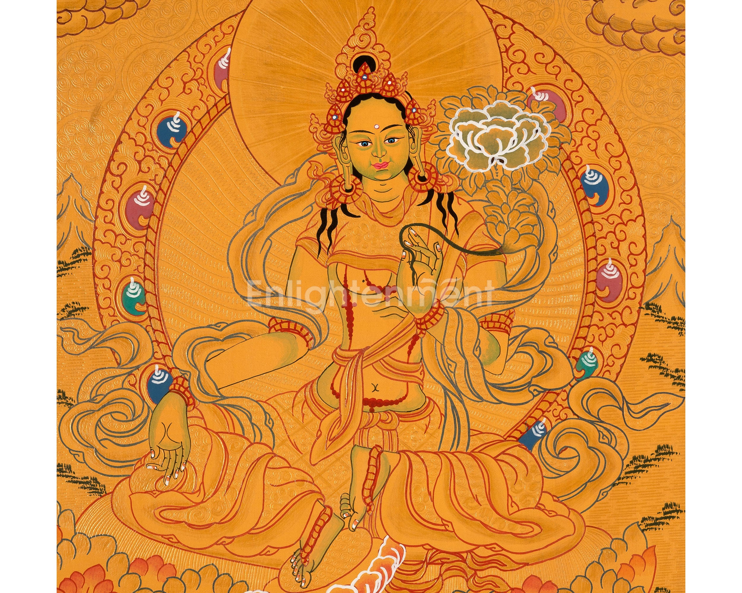 Goddess Green Tara Artwork | Protector, Healer & Symbol of Enlightened Action