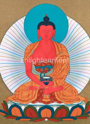 Amitabha Buddha of Pureland, Tibetan Art