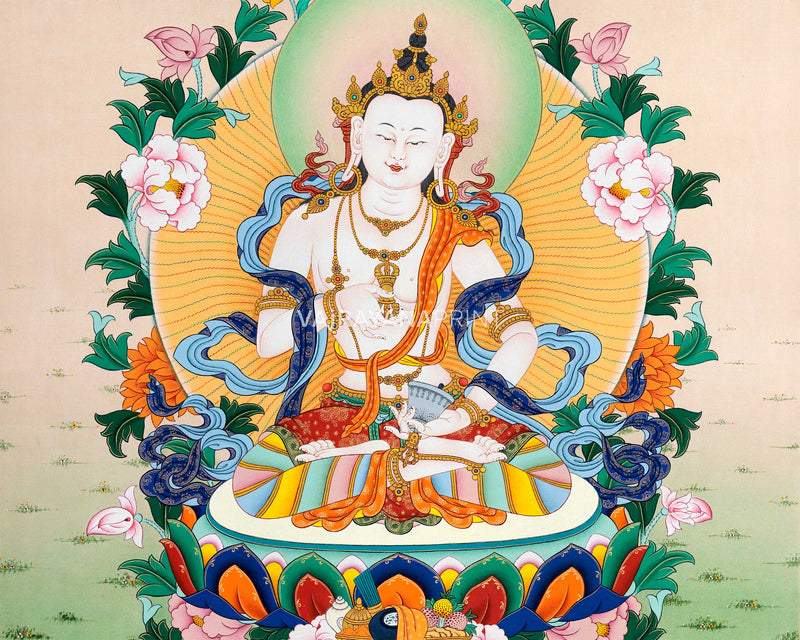 Vajrasattva's Blessings in Art | High Quality Print for Inner Purification | Wall Decors