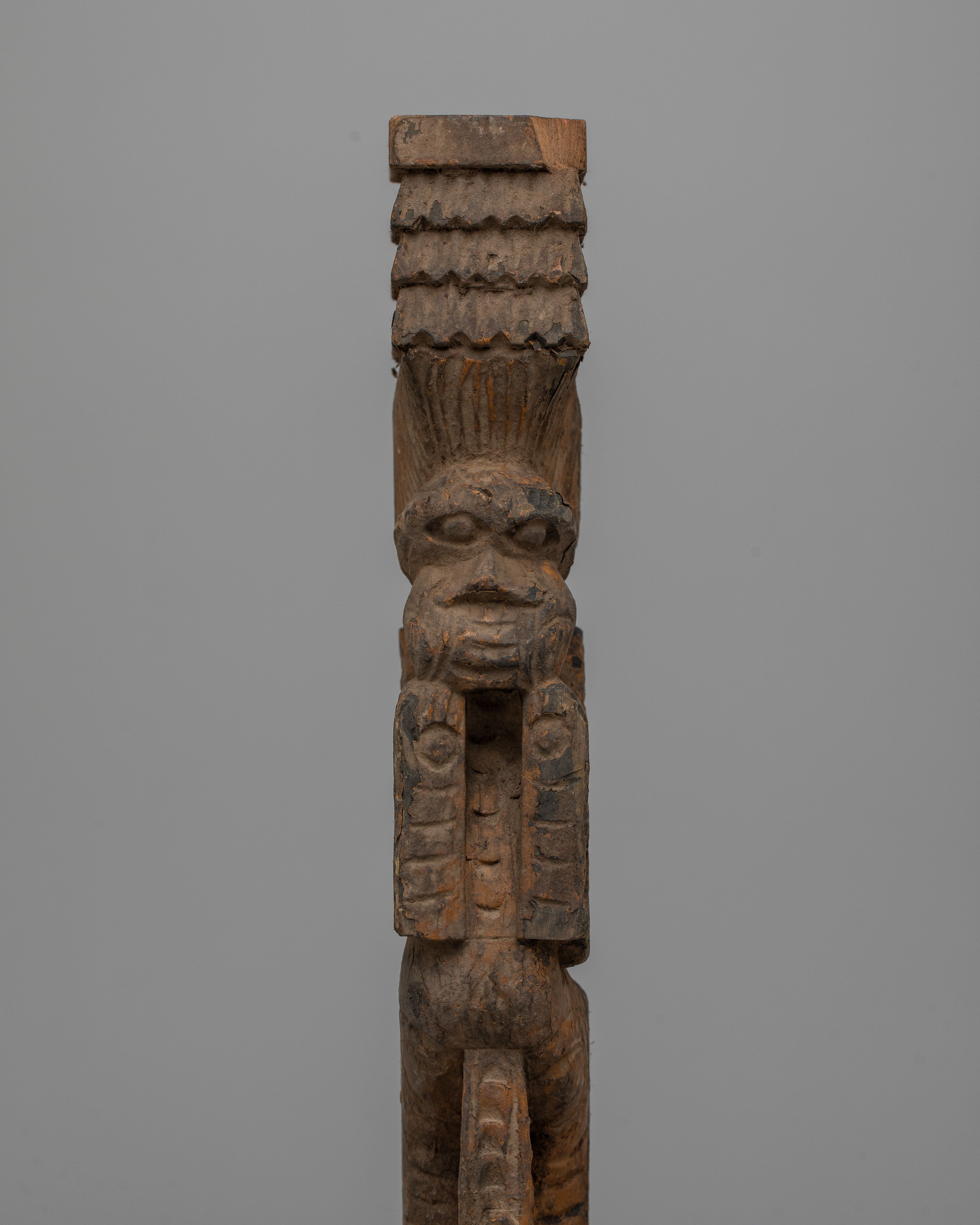 Newari Decorative Wood Post | Adding Charm and Character to Your Space