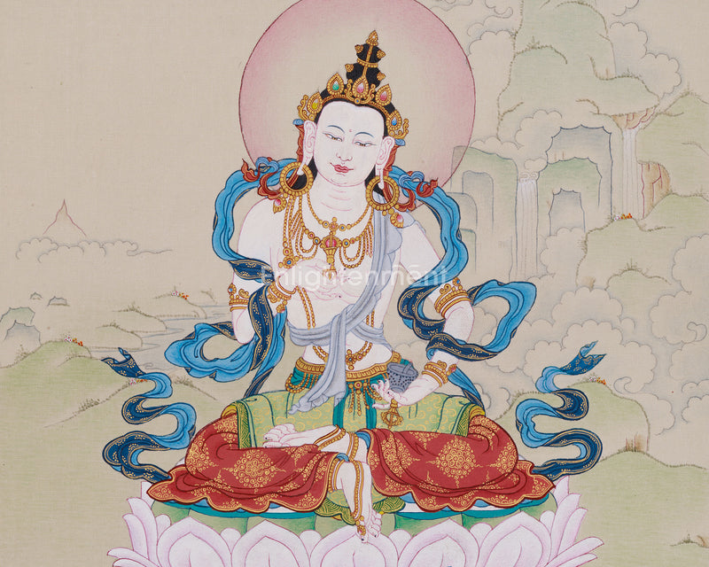 Small Vajrasattva Thangka from Enlightenment Studio