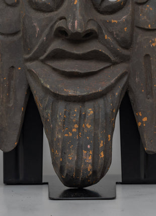 Wood Face Mask | Timeless Relic of Cultural Heritage and Artistic Craftsmanship