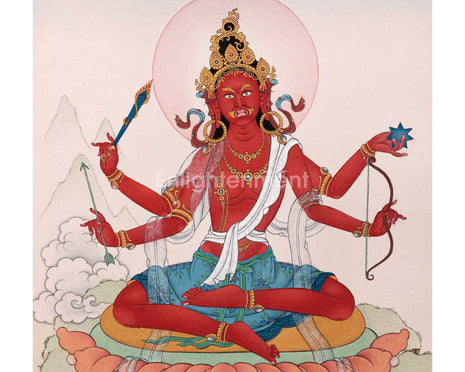 Paripacaka Tara  | 21 Tara of Surya Gupta Thangka