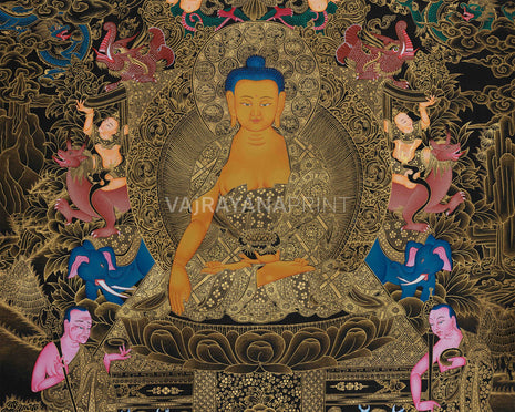 The Enlightened Teacher Buddha Shakyamuni | Giclee Canvas Print