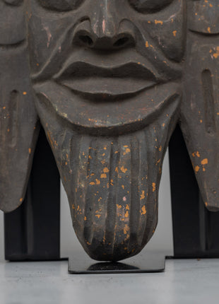 Wood Face Mask | Timeless Relic of Cultural Heritage and Artistic Craftsmanship