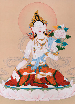 Wisdom and Compassion: Unveiling the Mystique of White Tara Thangka