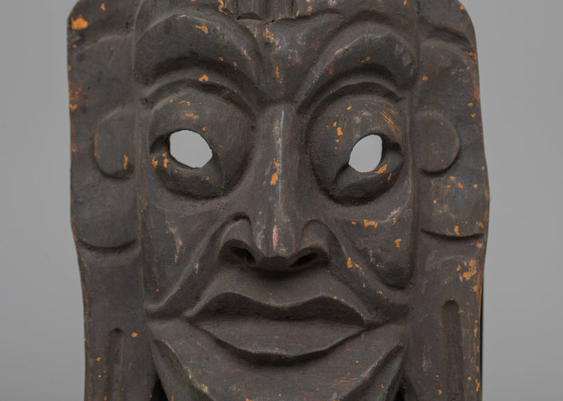 Wood Face Mask | Timeless Relic of Cultural Heritage and Artistic Craftsmanship